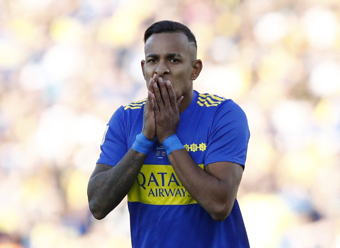 Sebastián Villa dio dos asistencias en el triunfo de Boca Juniors sobre Tigre en el Mario Alberto Kempes. REUTERS/Agustin Marcarian