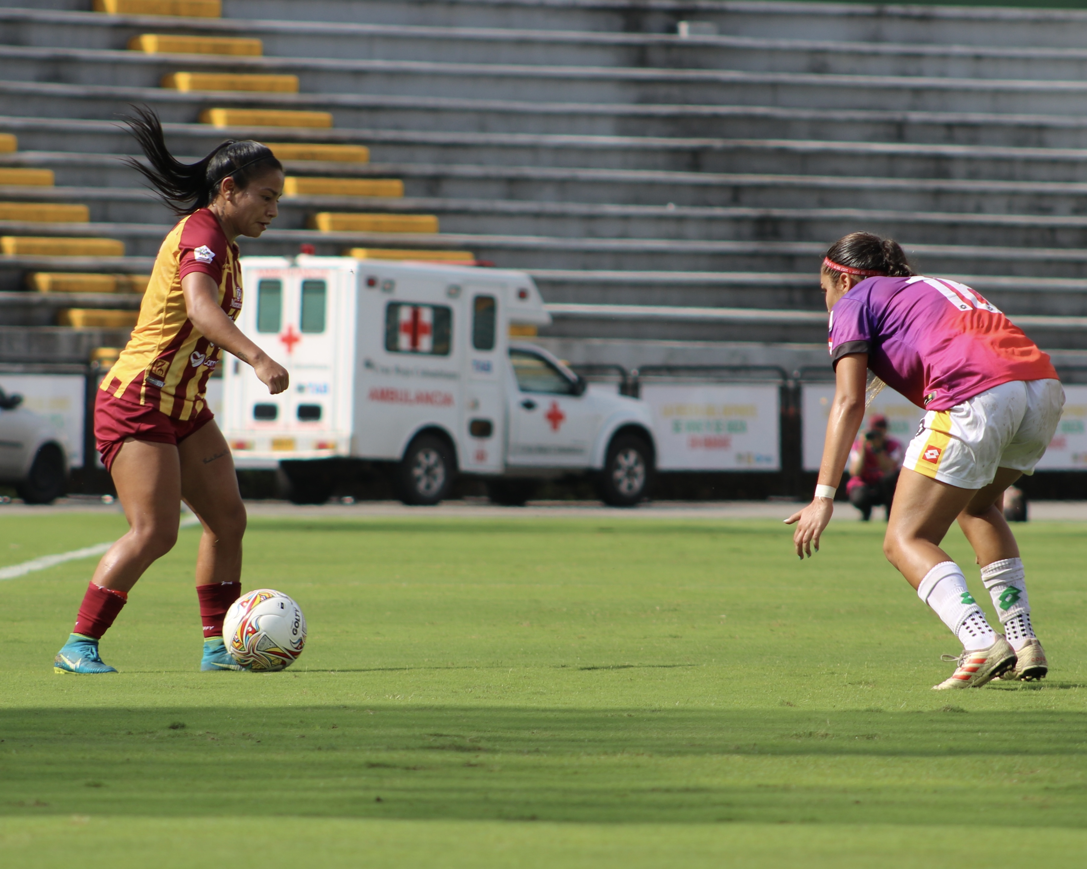 En el partido entre Tolima y Bucaramanga se alcanzaron los 1.700 goles en toda la historia de la Liga Femenina. Twitter Deportes Tolima Femenino