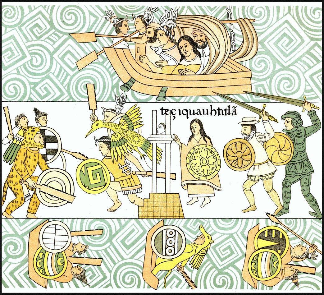 Los otomíes participaron en el sitio de Tenochtitlan en 1521 (Foto: Twitter@Cuauhtemoc_1521)
