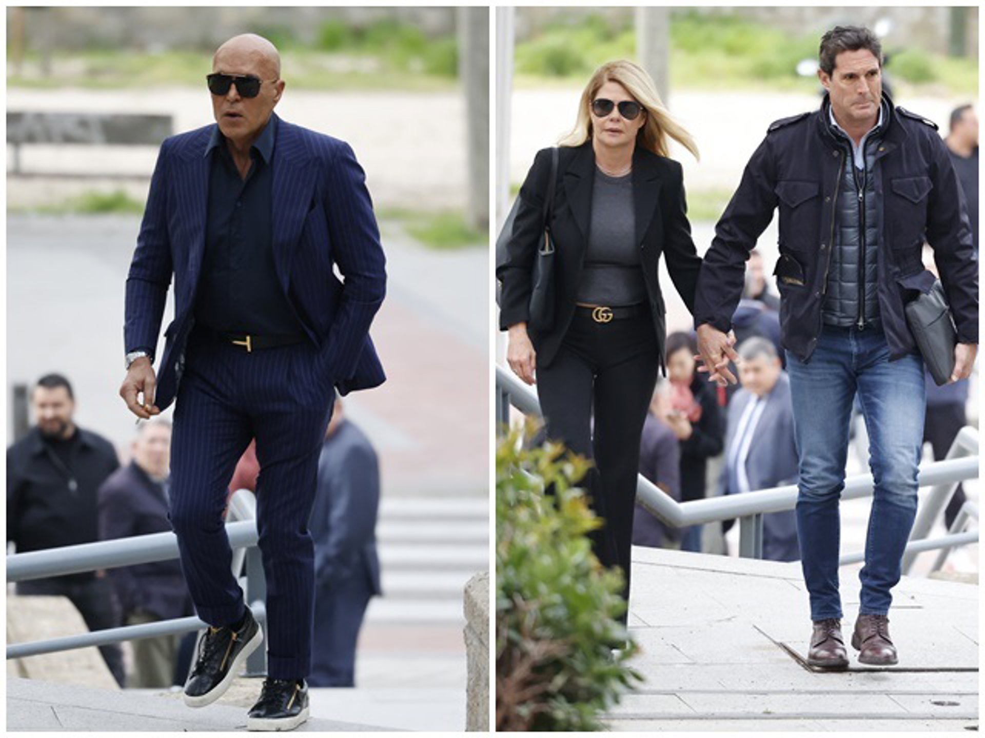 Makoke y Kiko Matamoros se reencuentran en su juicio, que queda aplazado por  “exceso documental”: “Arrieritos somos y el 17 nos encontraremos” - Infobae