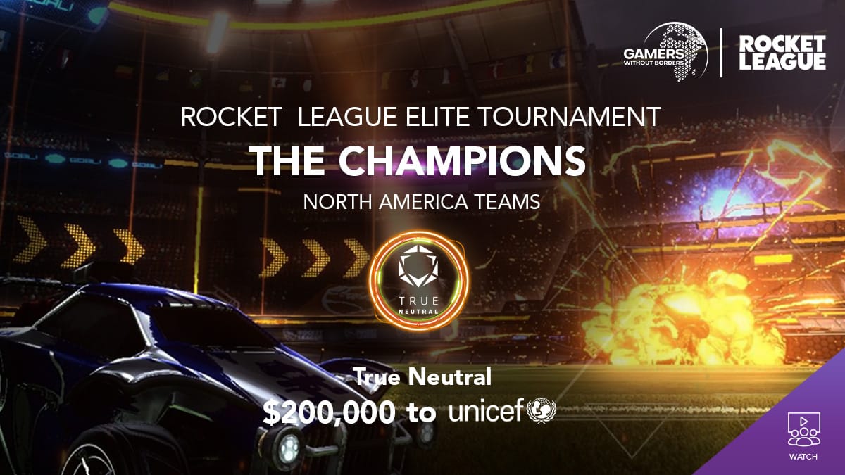 True Neutral se coronó del Rocket League Elite Tournament.