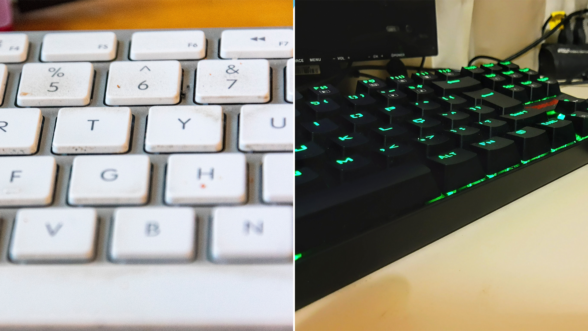 Los teclados suelen acumular dirt por el uso diario, pero existen varias solucións (Crédito: pixbay)