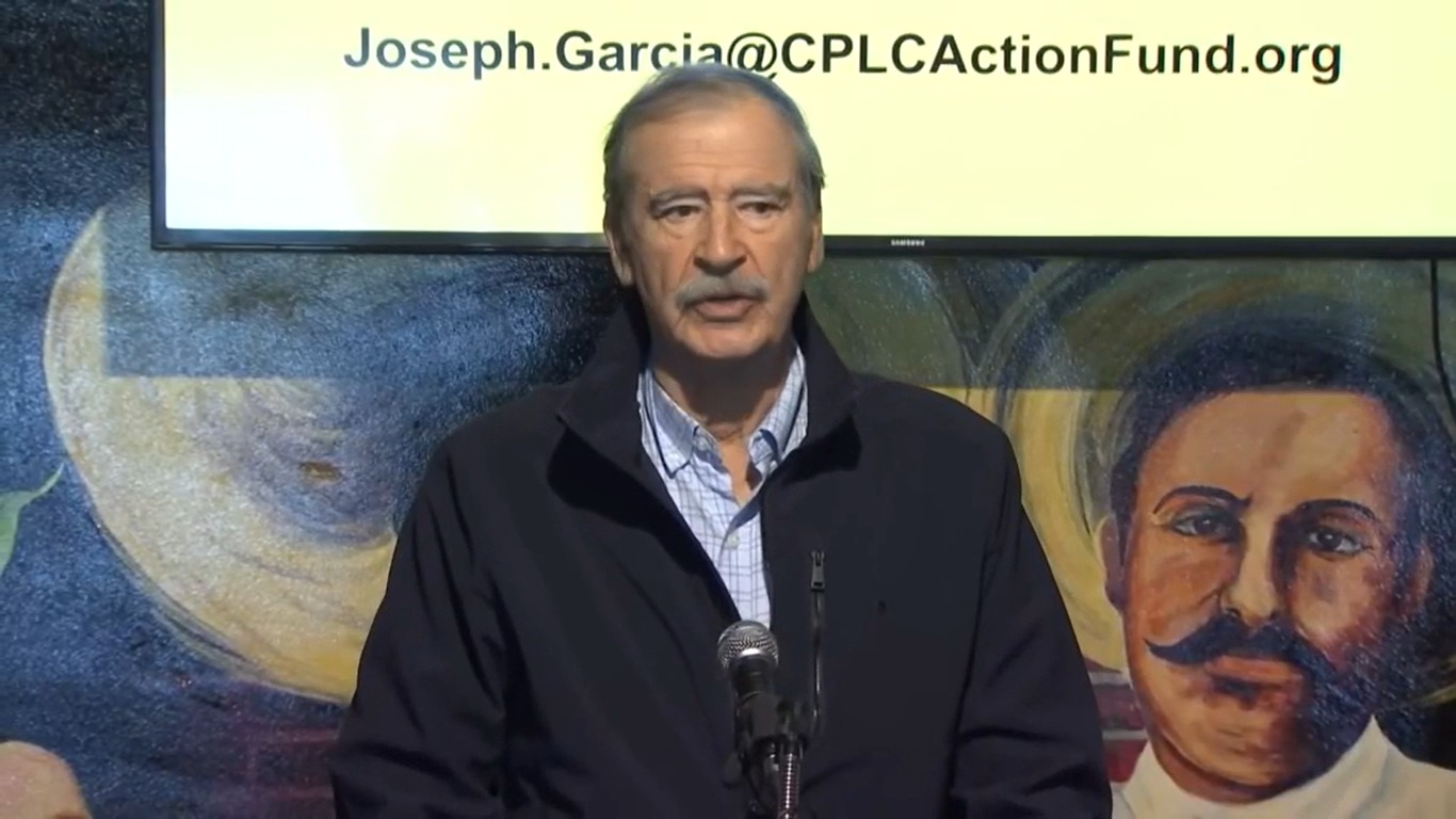 “Hizo un muy buen trabajo”: Vicente Fox defendió a García Luna y demeritó testimonios en su contra