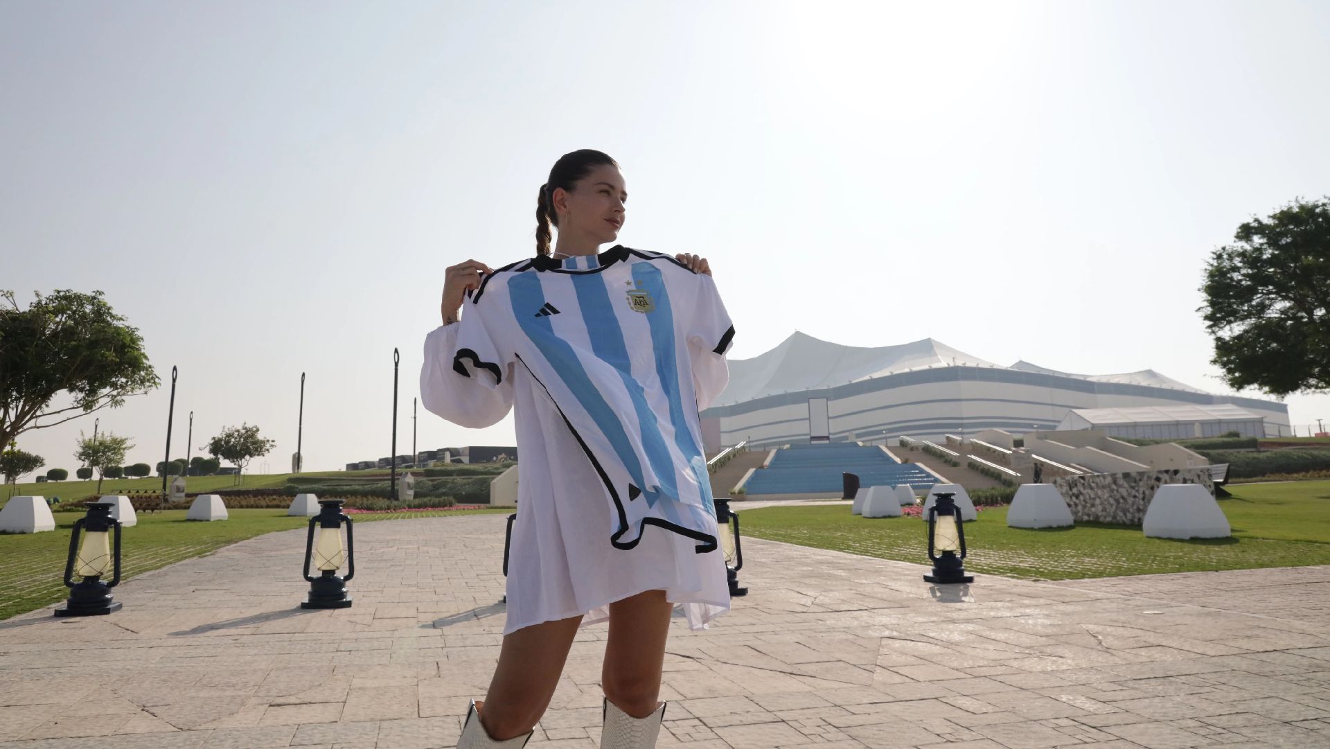 Eugenia Suárez es una ferviente amante del fútbol argentino y compartió su amor por este deporte en el nuevo especial. (Star+)