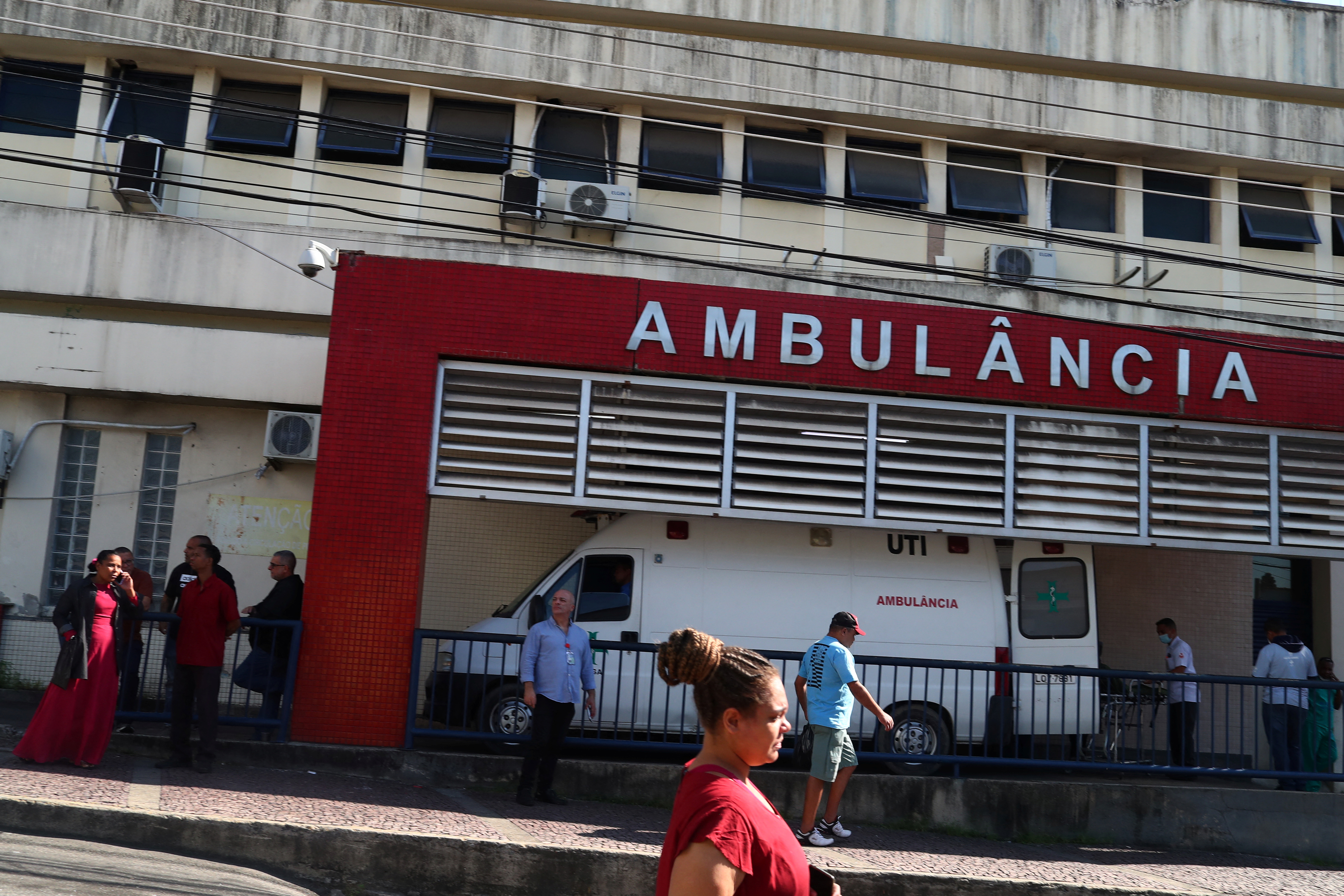 El frente del hospital Getulio Vargas (REUTERS/Pilar Olivares)