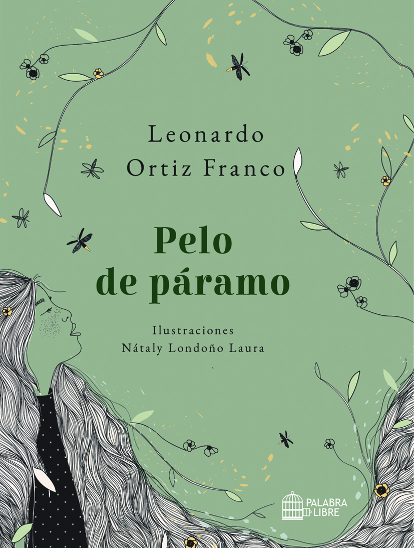 Portada de 'Pelo de páramo' (2021), Leonardo Ortiz Franco, Editorial Palabra Libre