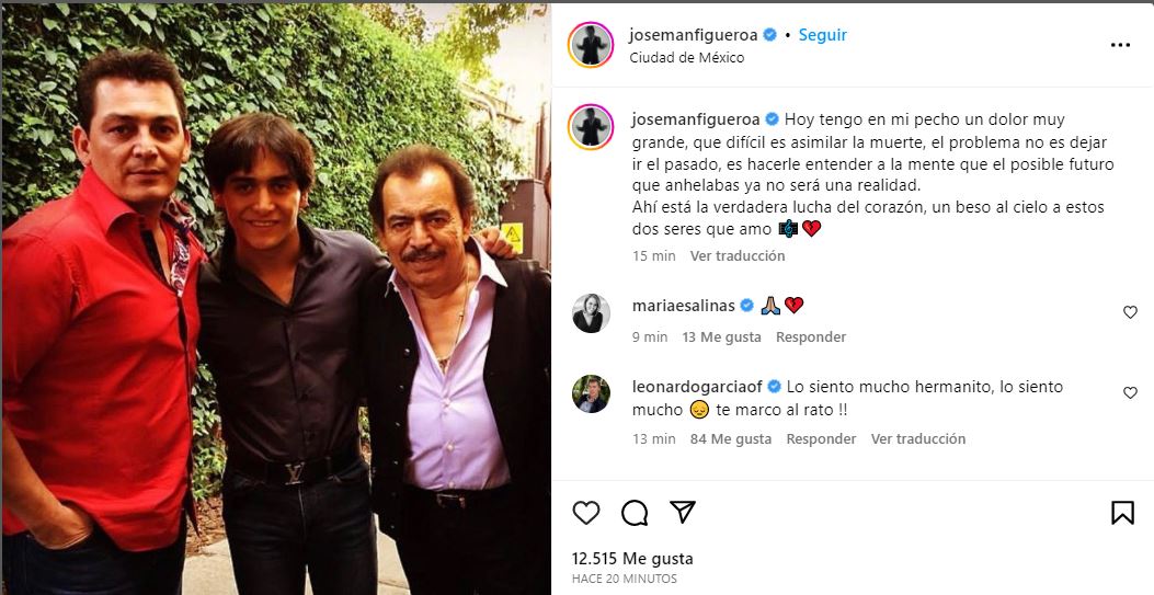 José Manuel Figueroa Rompió El Silencio Sobre La Muerte De Su Hermano