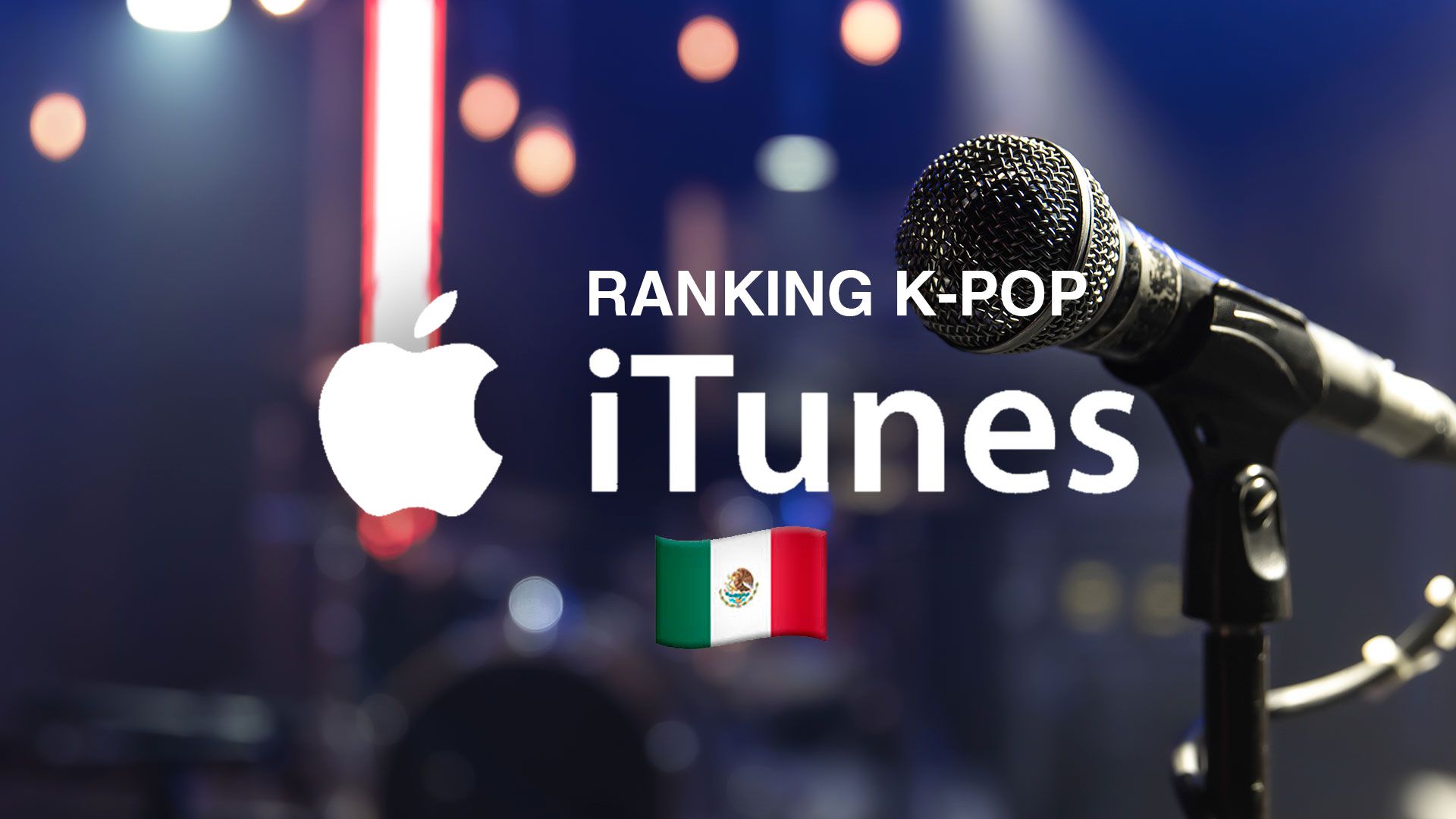 Canciones de K-pop en iTunes México para reproducir hoy