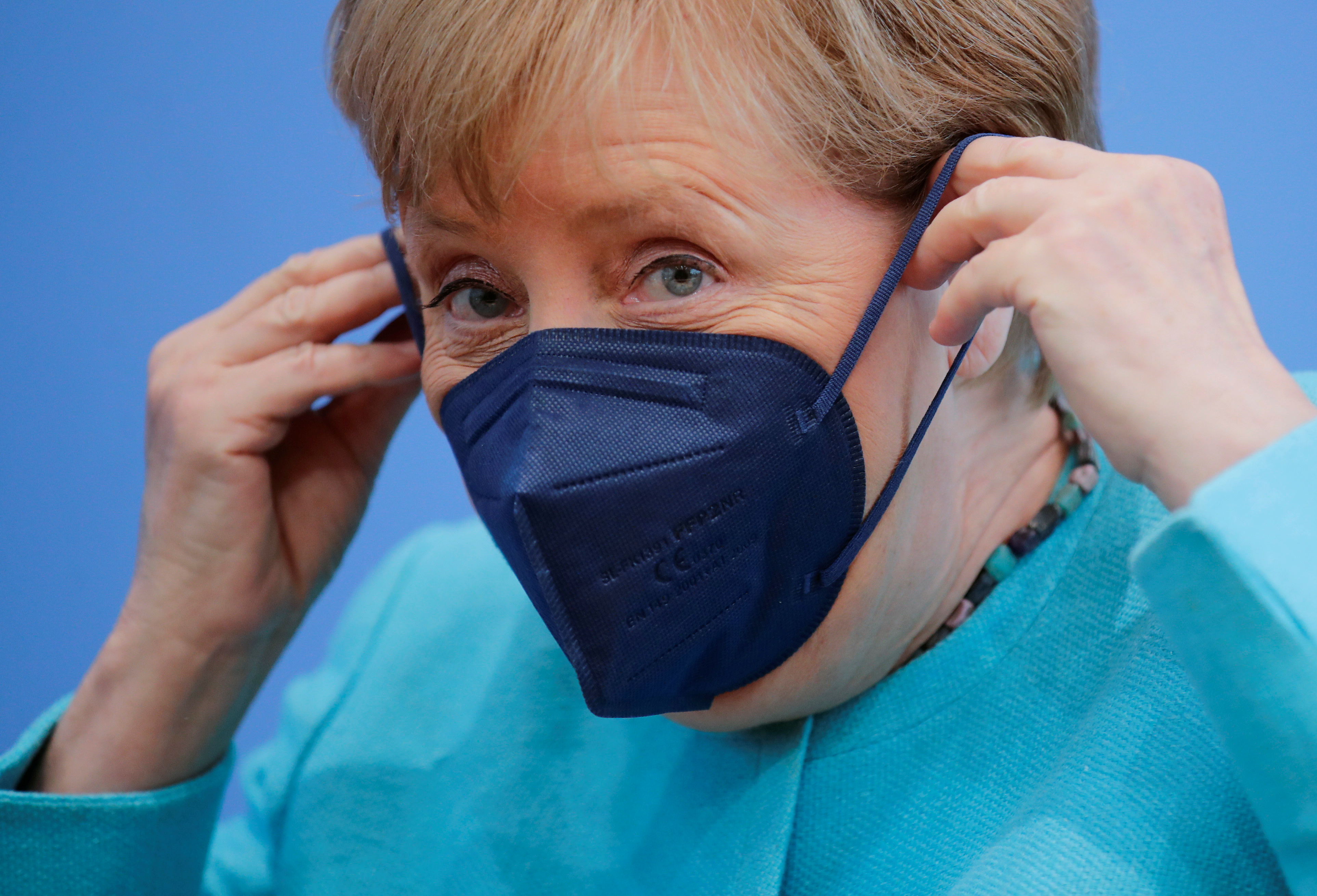 La canciller alemana Angela Merkel el 22 de julio en Berlin (REUTERS/Hannibal Hanschke/Pool)