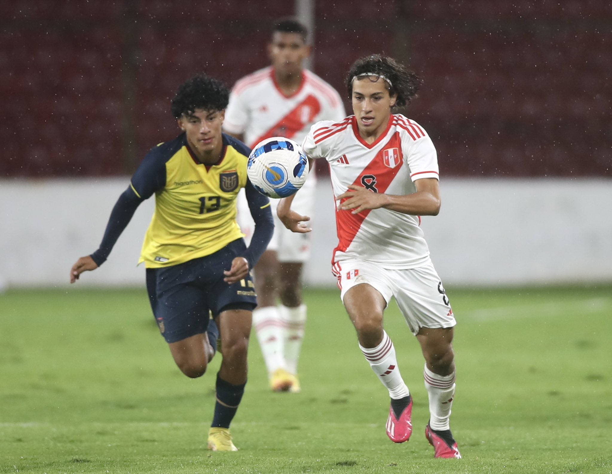 La selección peruana Sub 17 viene de empatar 1-1 con Ecuador en su último amistoso  (FPF).