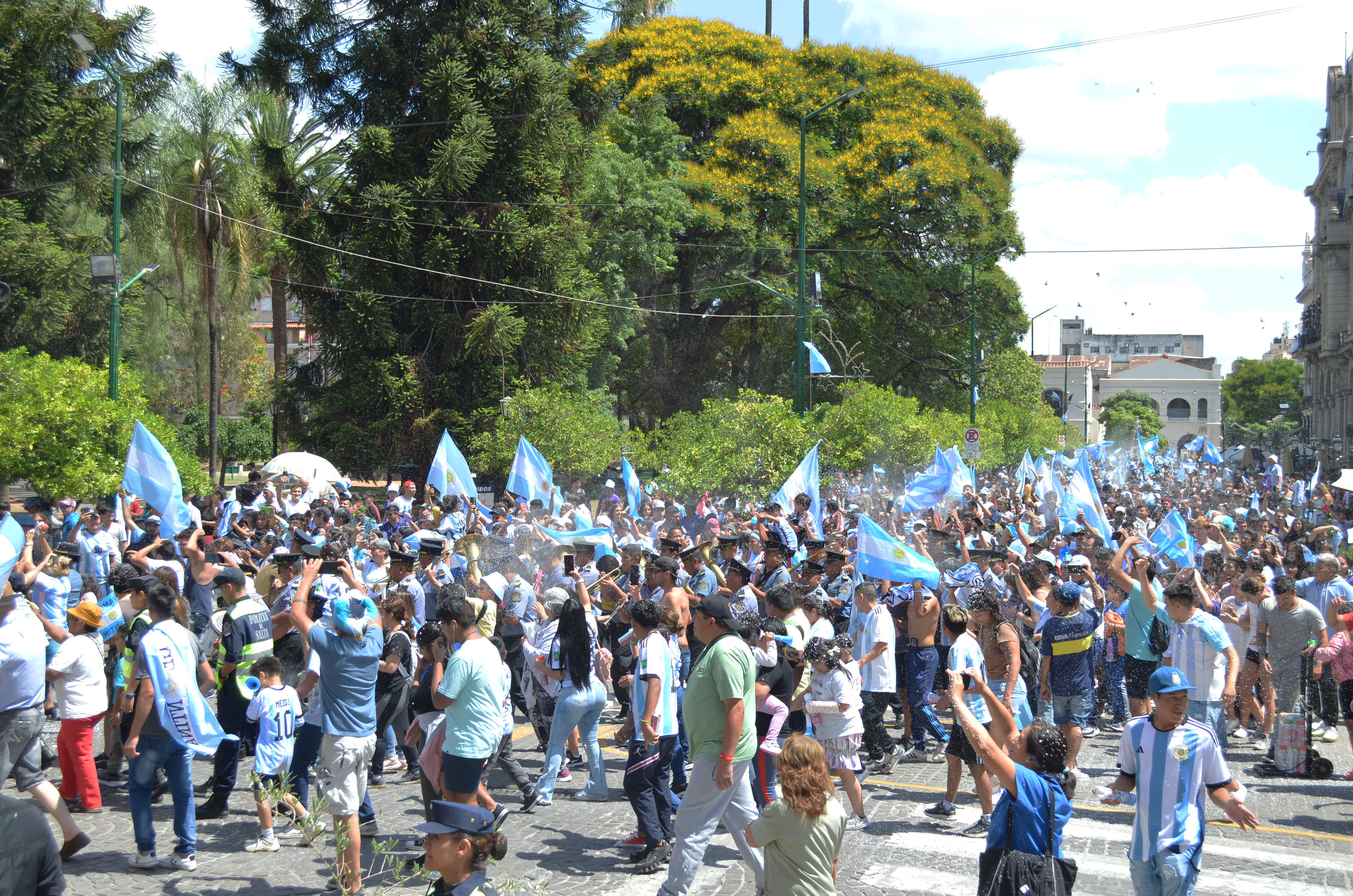 Los festejos en Tucumán