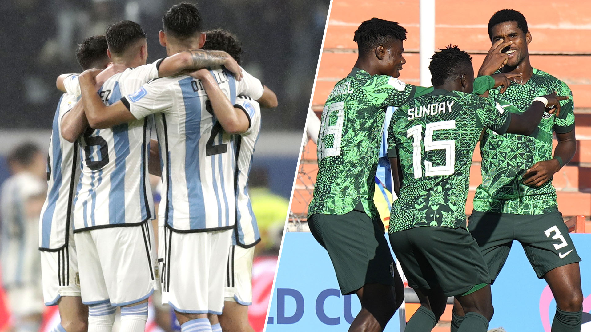Argentina se medirá con Nigeria por un lugar en los cuartos de final