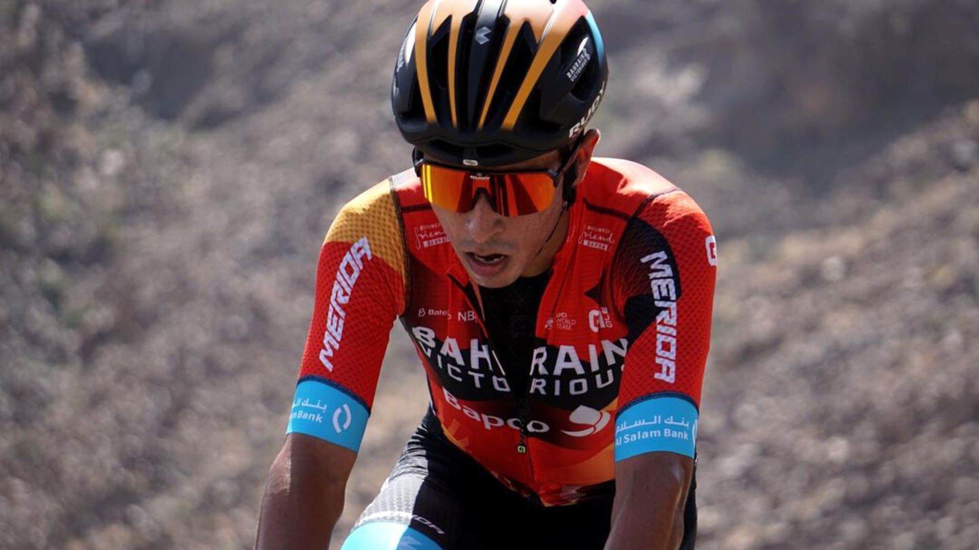 Santiago Buitrago, el mejor colombiano en la contrarreloj individual de la Tirreno-Adriático
