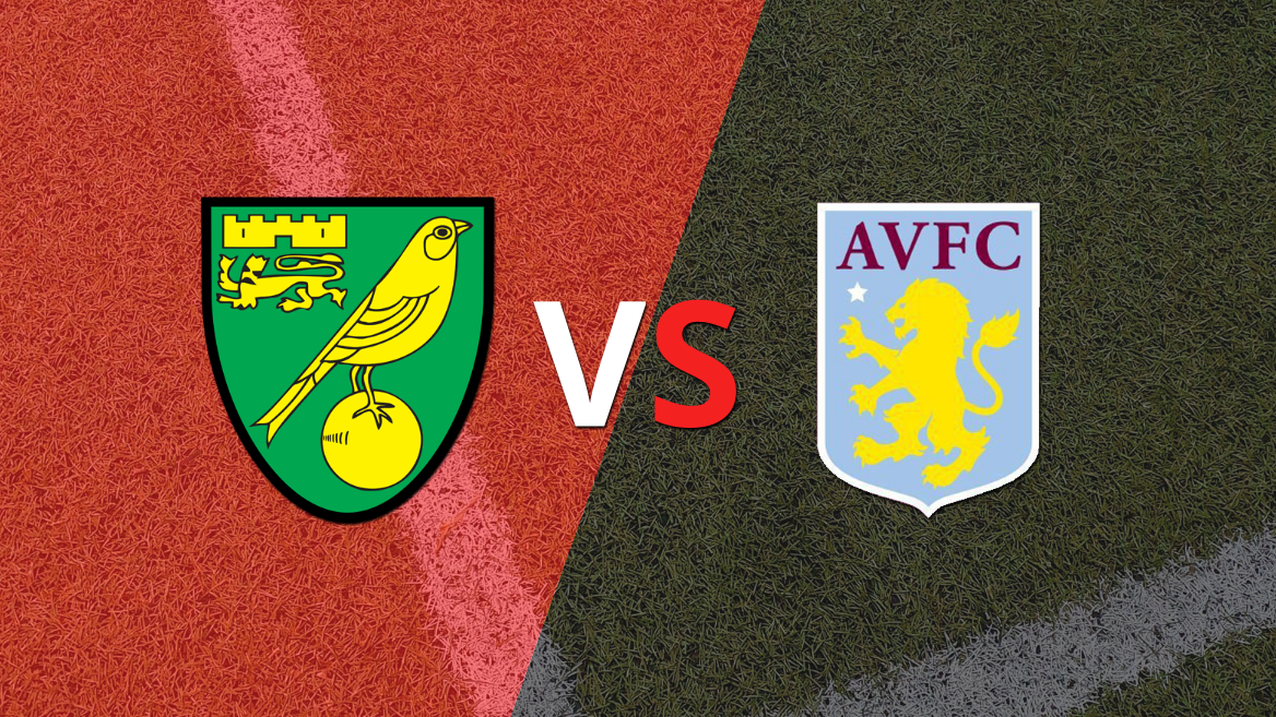 Aston Villa le ganó como visitante a Norwich City por 2 a 0