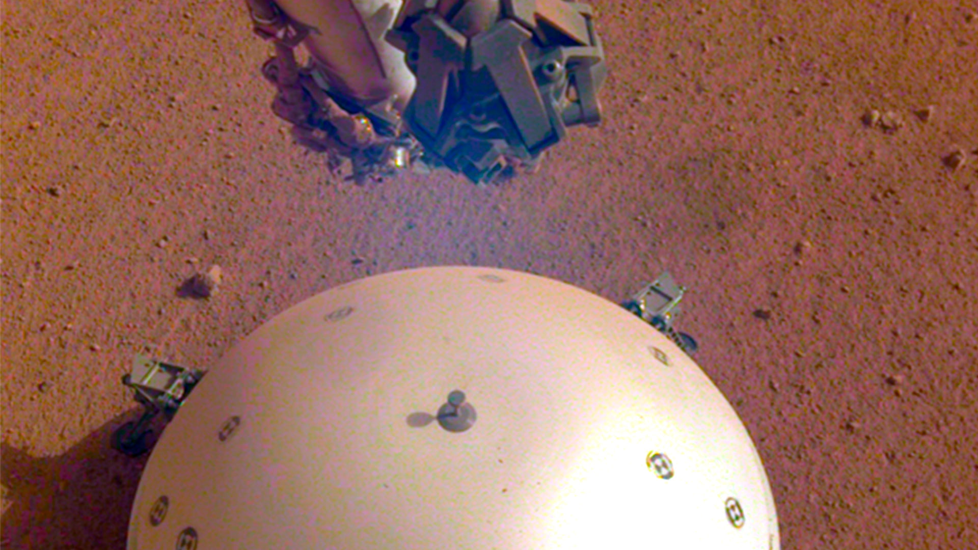 La sonda InSight sobre Marte