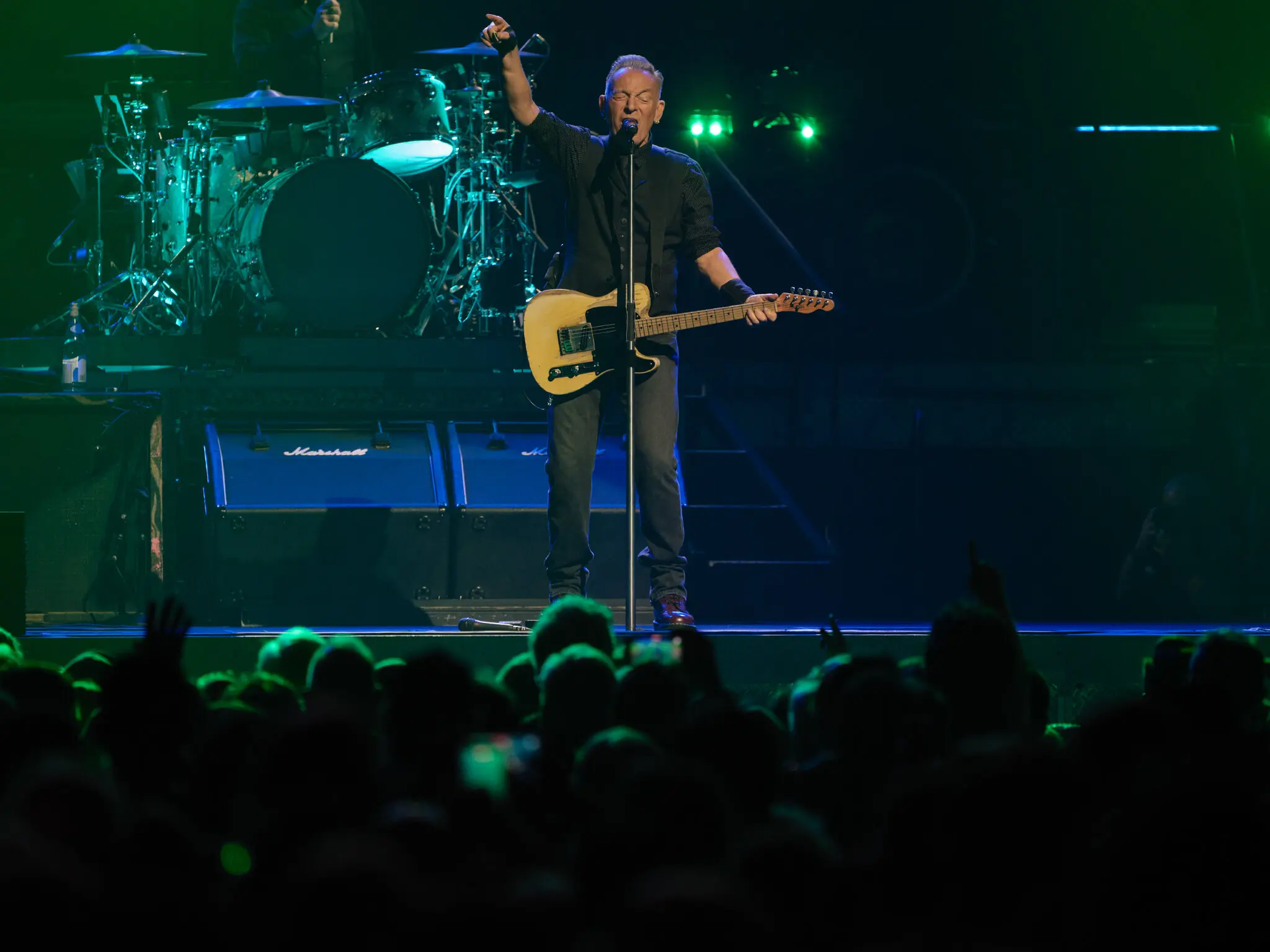 Bruce Springsteen llev&oacute; su discurso combativo y apasionado a Minneapolis