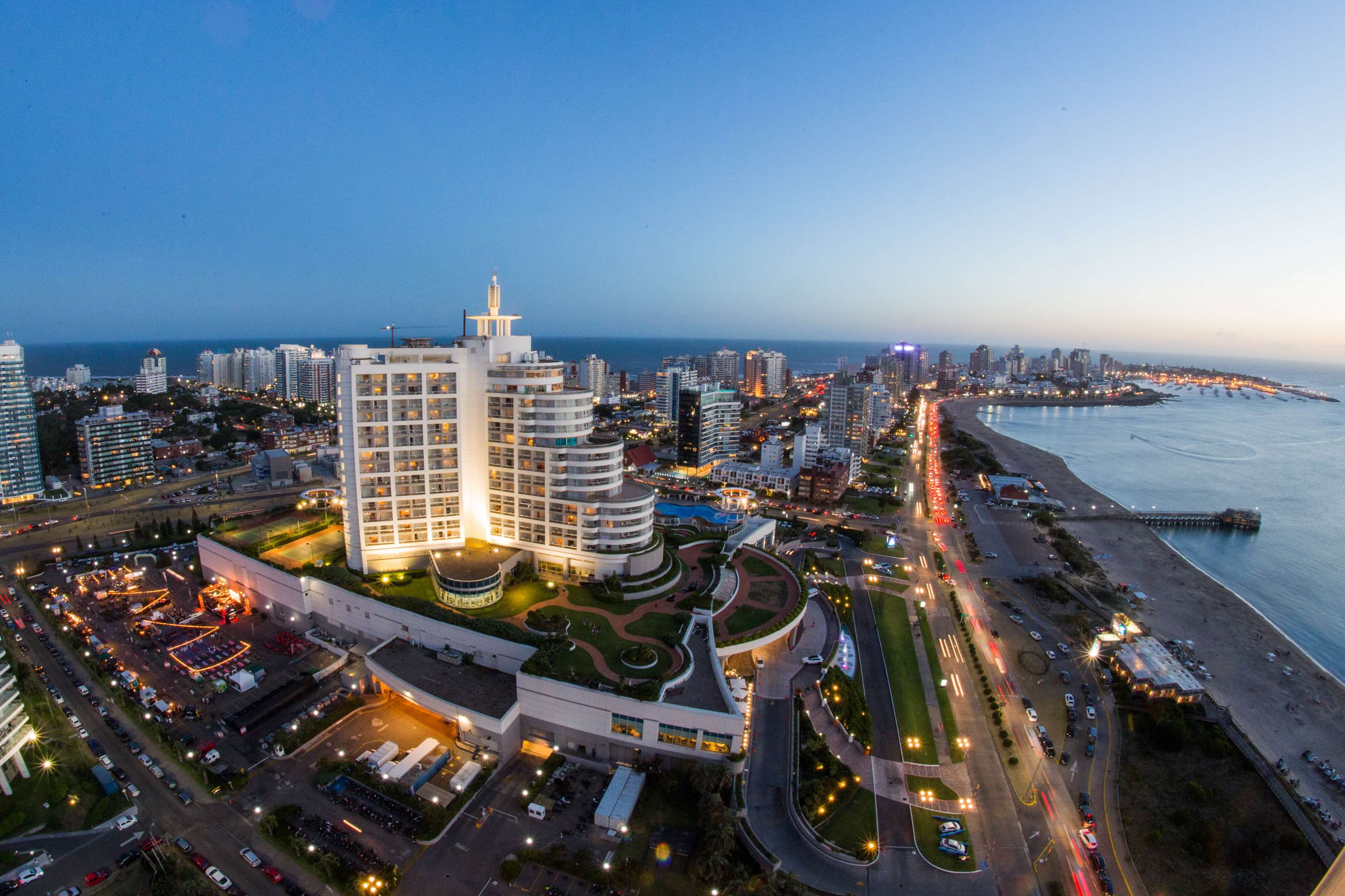 Punta del Este, lugar de veraneo y residencia de varios argentinos en Uruguay