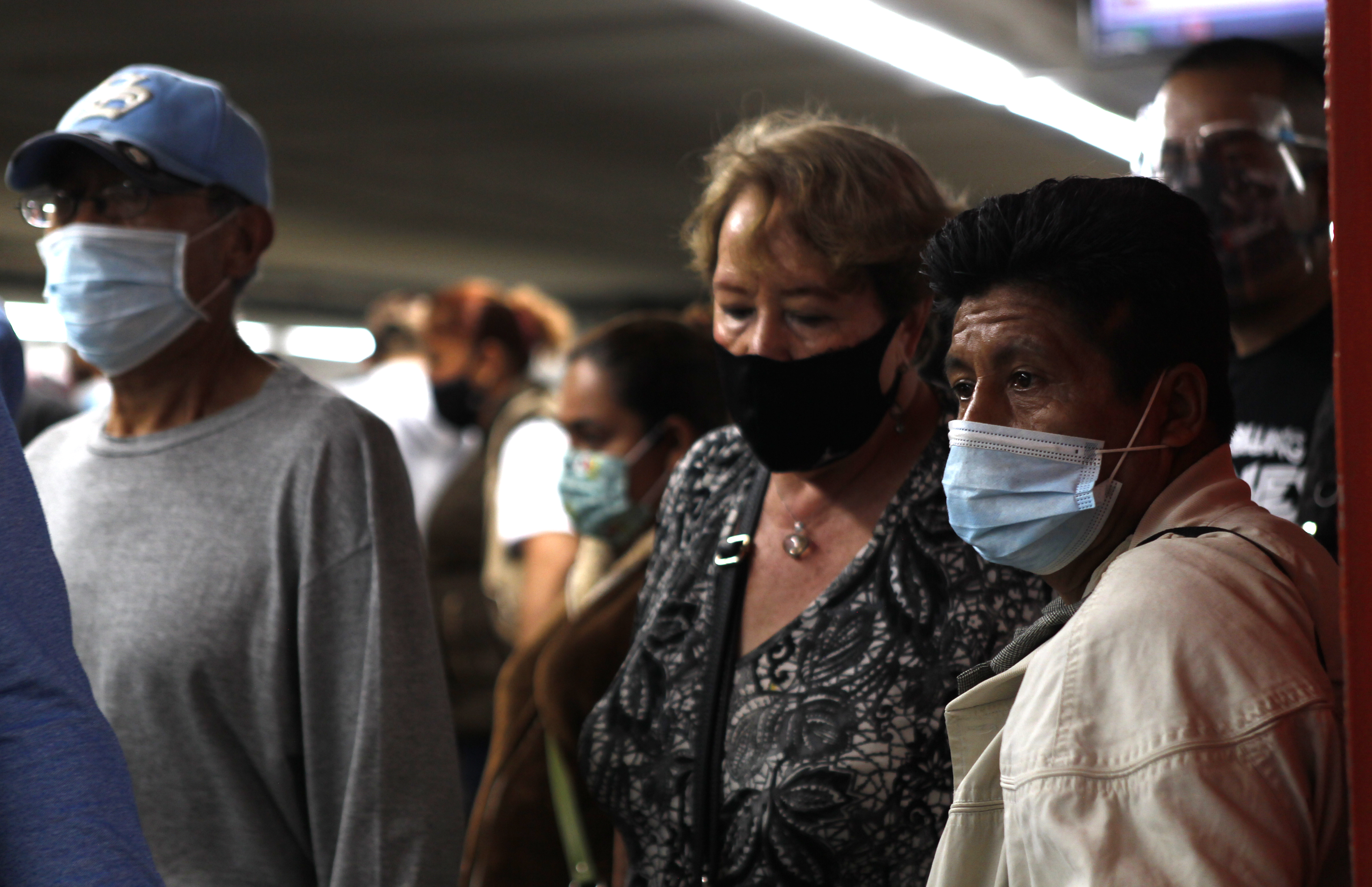 Este miércoles, la SSa reportó el máximo histórico de la pandemia: 60,552 contagios (Foto: Karina Hernández / Infobae)