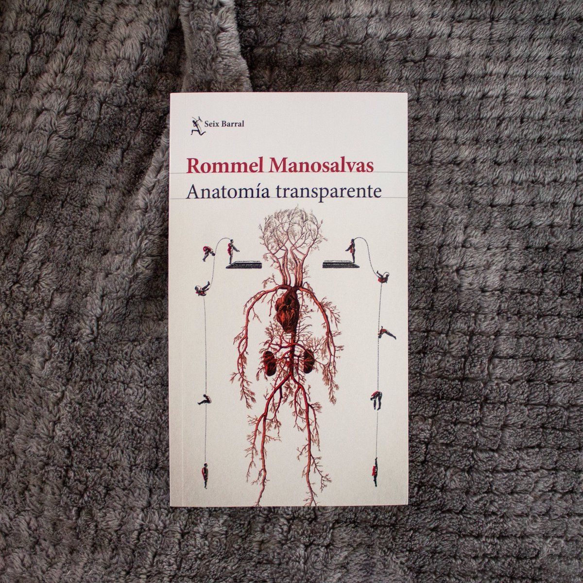 "Anatomía transparente", el primer libro del escritor ecuatoriano Rommel Manosalvas. Foto tomada de: Twitter @soy_rommel)