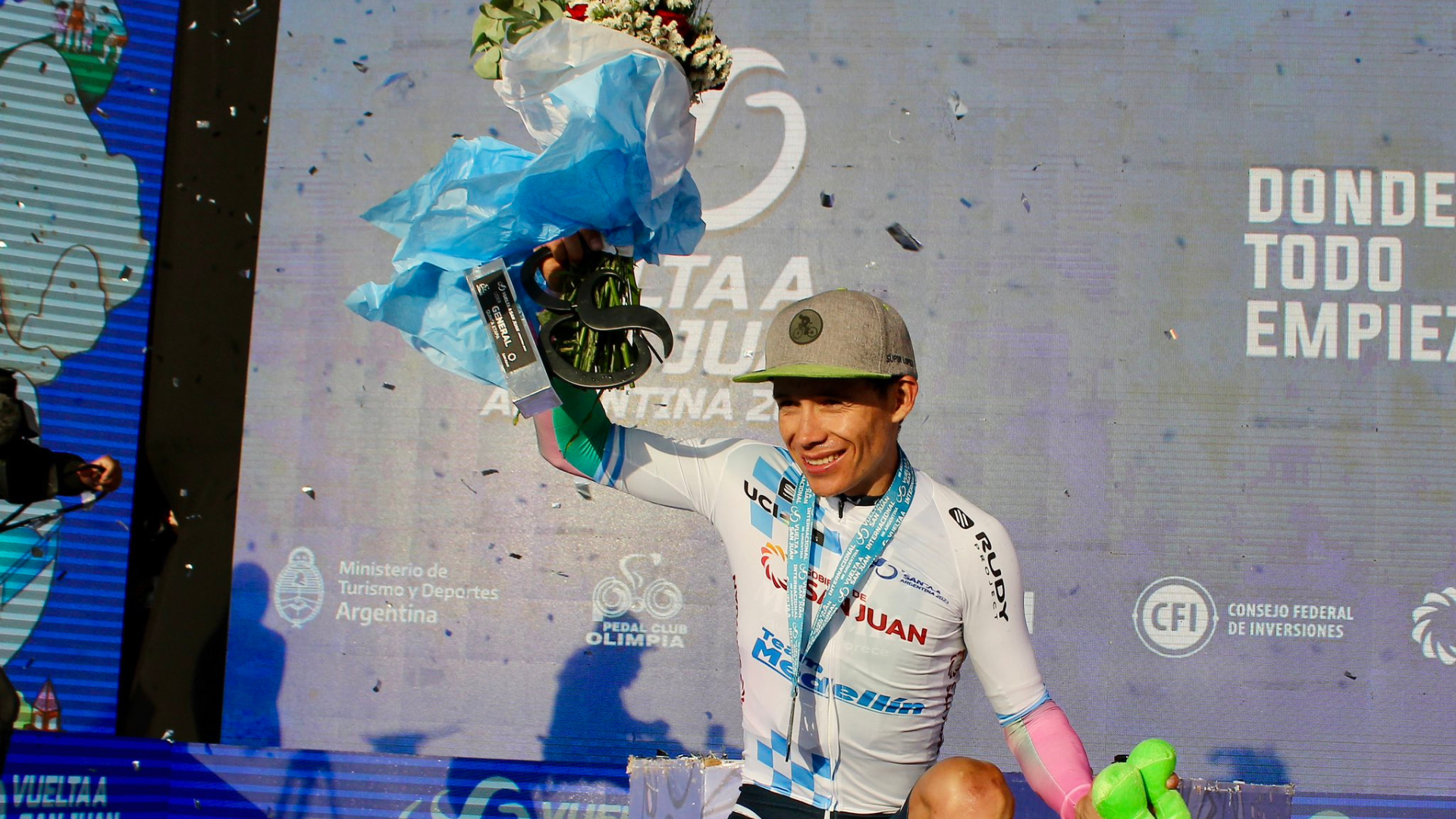 Miguel Ángel López tras su triunfo en la Vuelta a San Juan: “Cuando todo parecía perdido llegó el título” 
