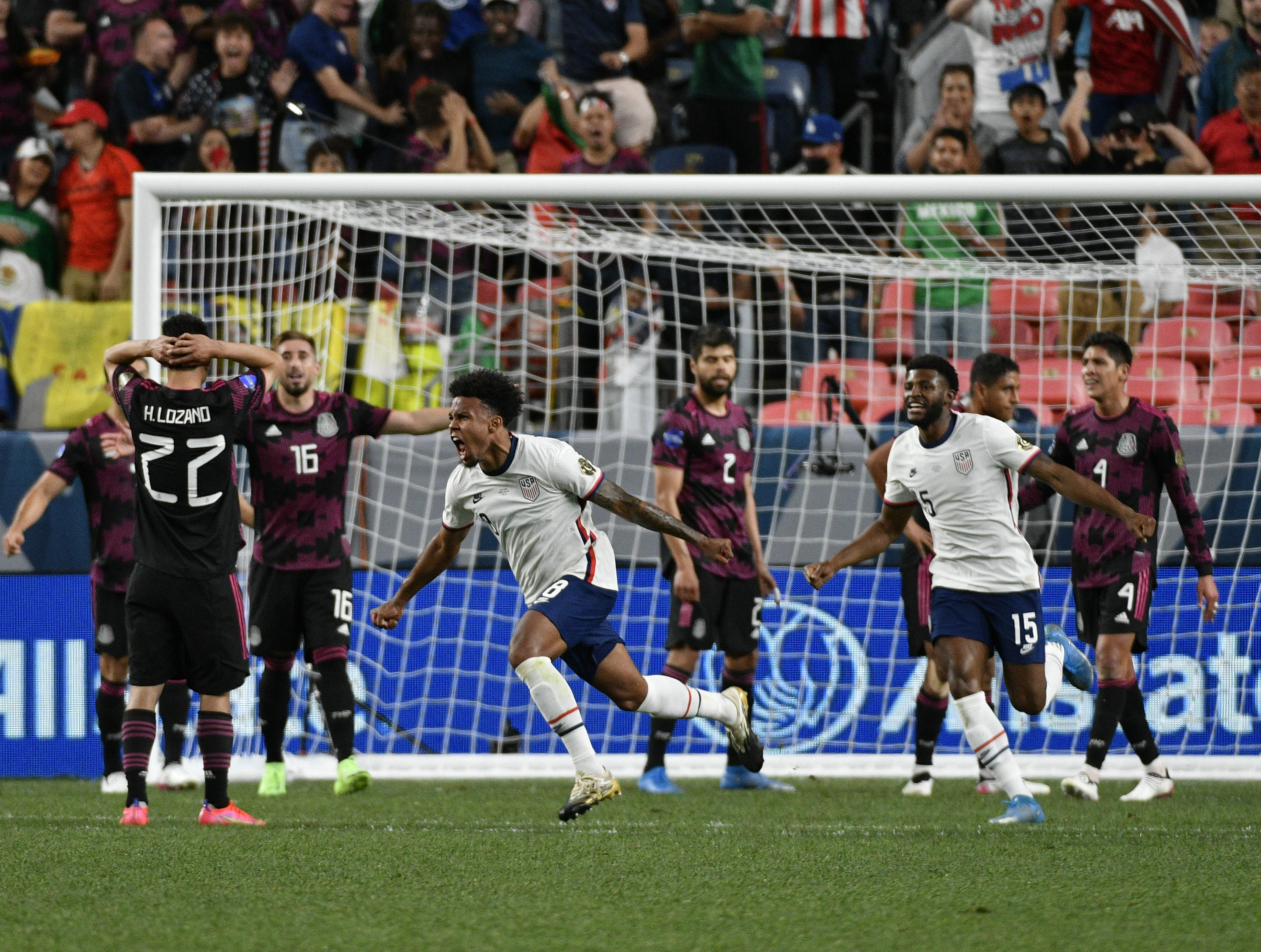 México perdió dos finales contra Estados Unidos en el verano de 2021 (Foto: John Leyba/REUTERS)