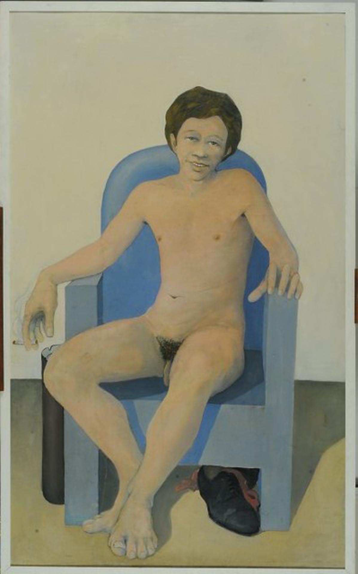 "El sillón azul" (1972), de Pablo Suárez