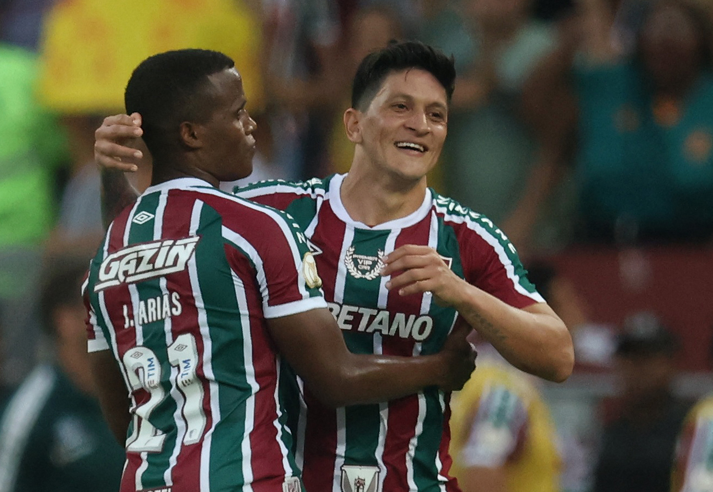 Jhon Arias generó su novena asistencia con su actual equipo Fluminense