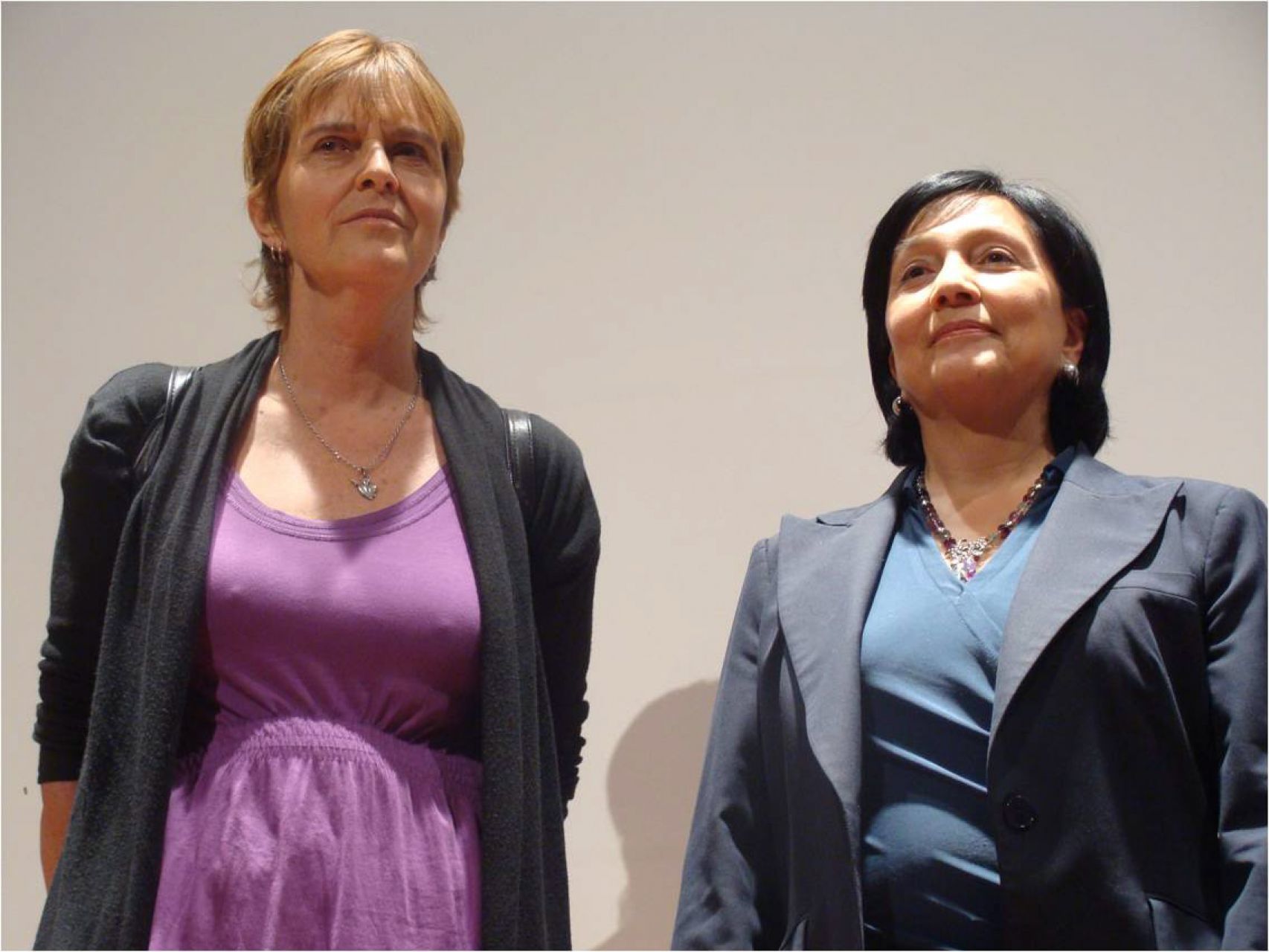 La cineasta y directora del Imcine, María Novaro (izquierda), celebró la creación de un nuevo programa de apoyos al cine nacional (FOTOS: GABY MARCIAL/CUARTOSCURO.COM)