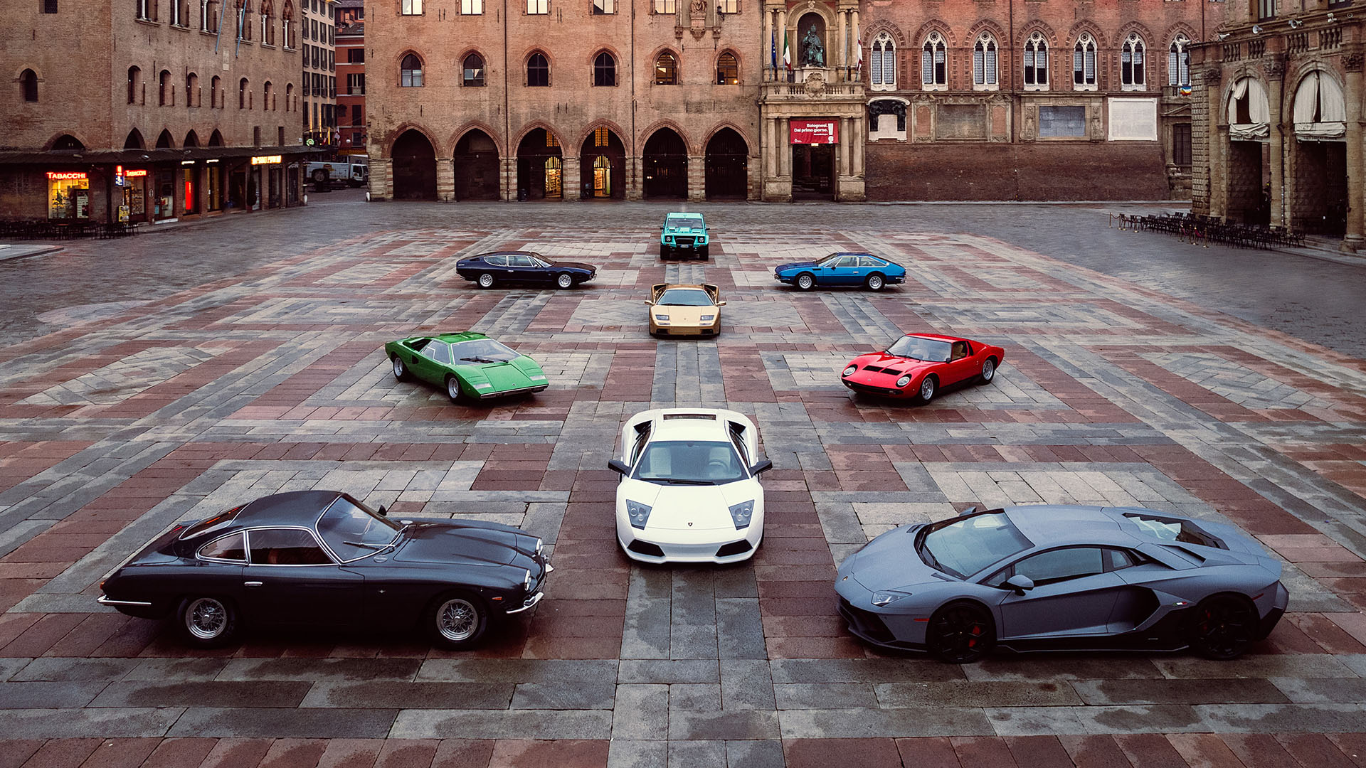 Los festejos tendrán epicentro en el mes de mayo en Bologna, cerca de la fábrica actual de Lamborghini