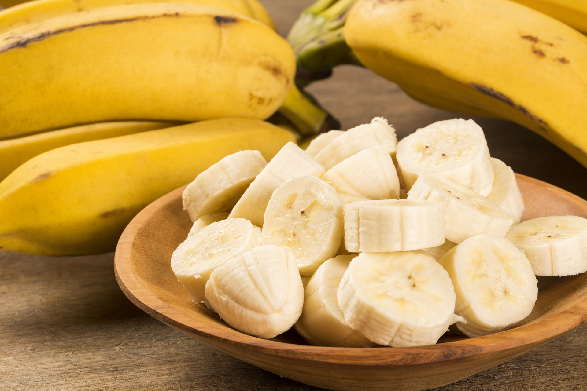 La banana tiene el doble de carbohidratos que otras frutas