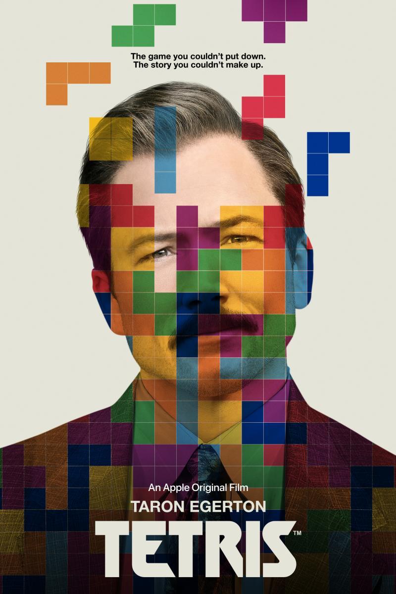 Póster oficial de "Tetris". (Apple TV+)