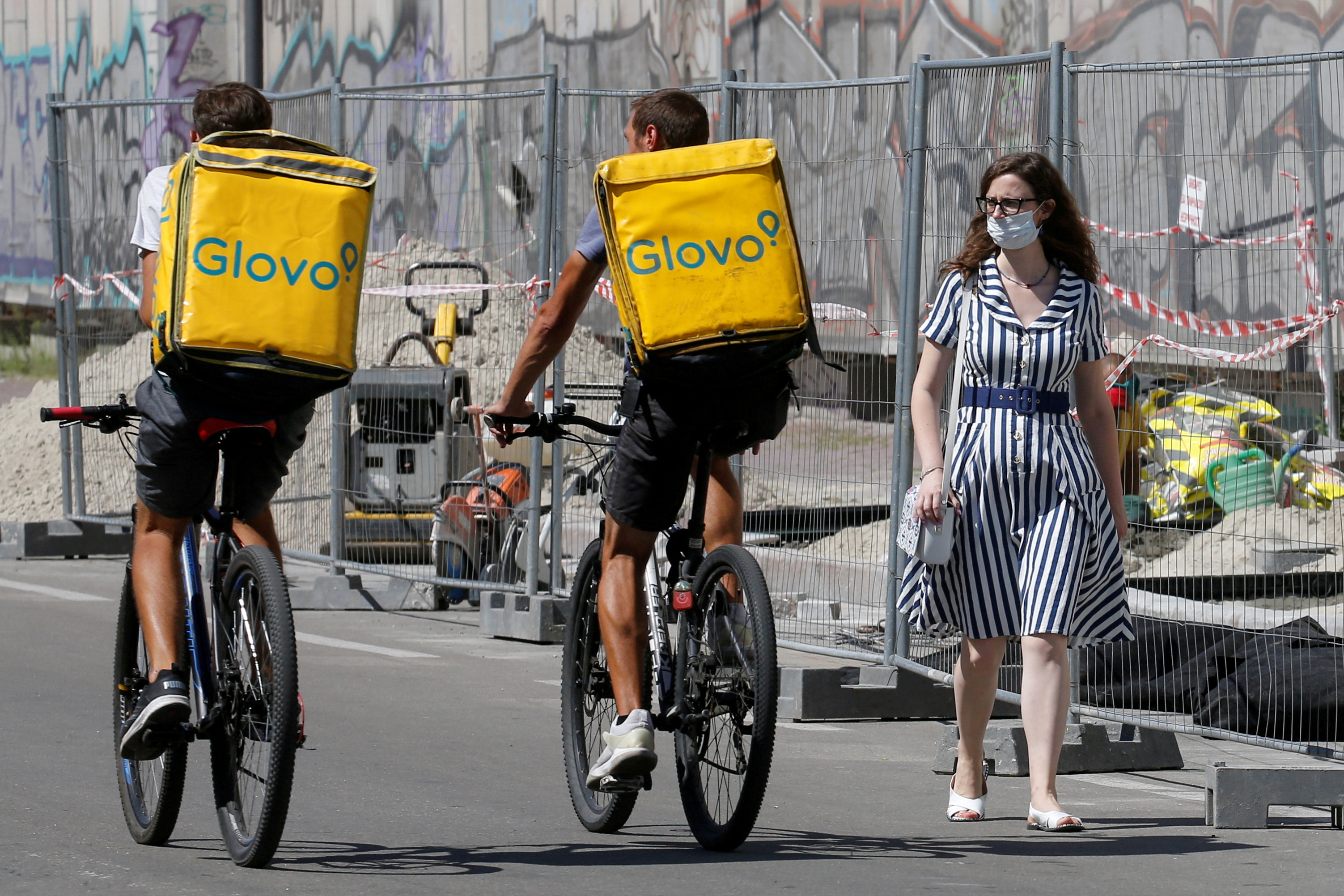 Glovo: la empresa de delivery le vendió su negocio local a Pedidos Ya (REUTERS/Valentyn Ogirenko/File Photo)
