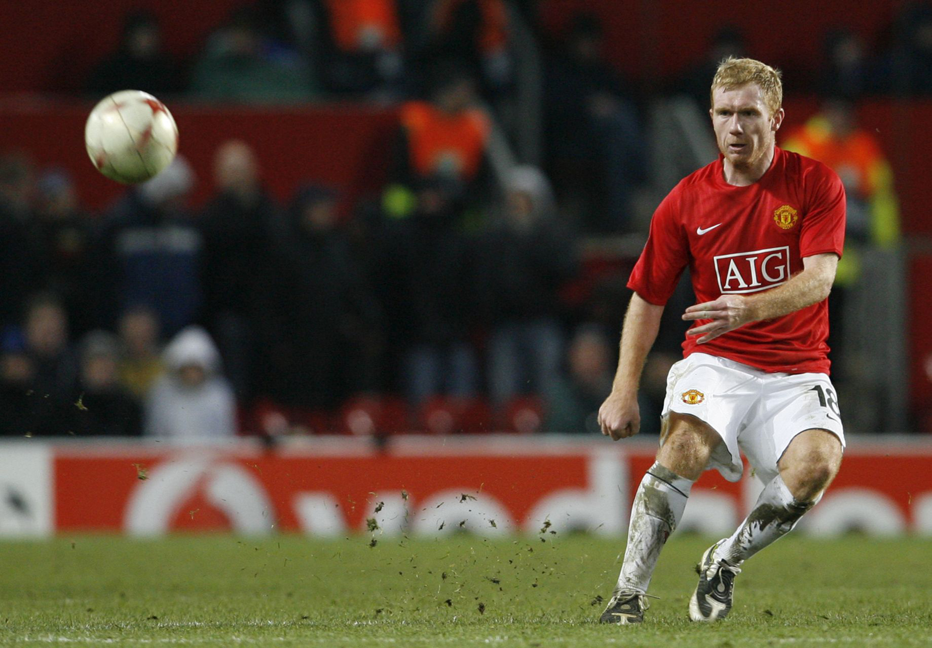 Paul Scholes fue jugador del Manchester United durante 17 temporadas 