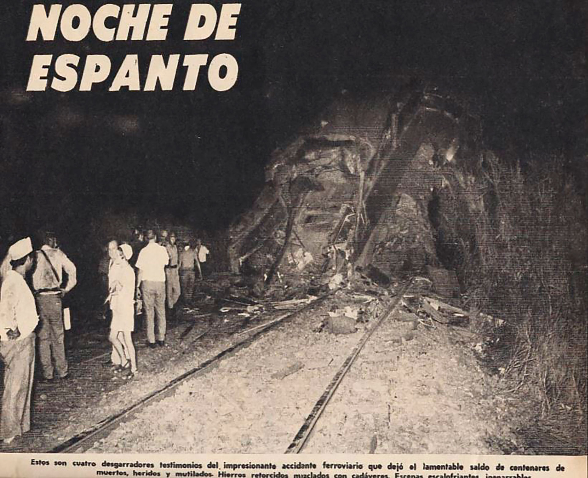 El accidente de "El Zarateño", como lo reflejó la revista Así en 1970