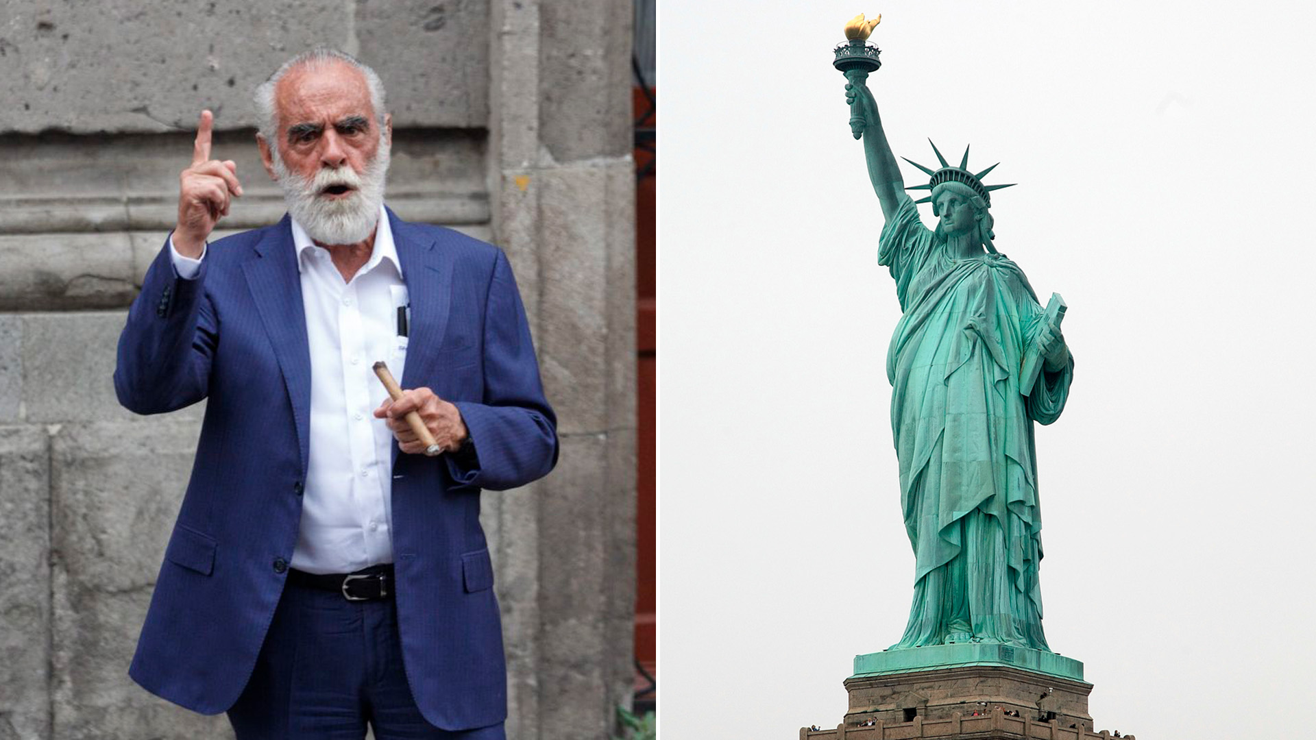 Fernández de Cevallos reaccionó a la propuesta de AMLO para quitar la Estatua de la Libertad: “Urge un psiquiatra”