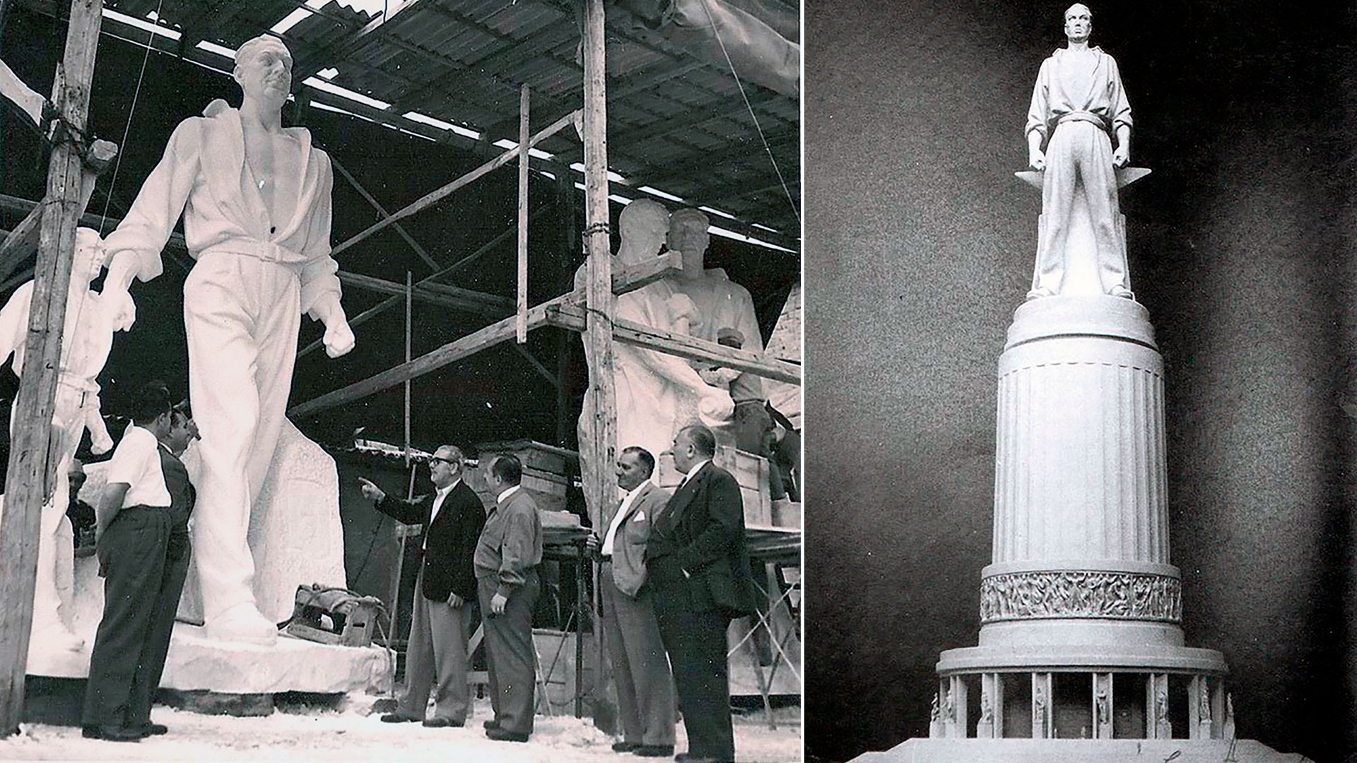 El “Monumento al Descamisado” soñado por Evita: cúpula de oro, un sarcófago de plata y un destino fatal
