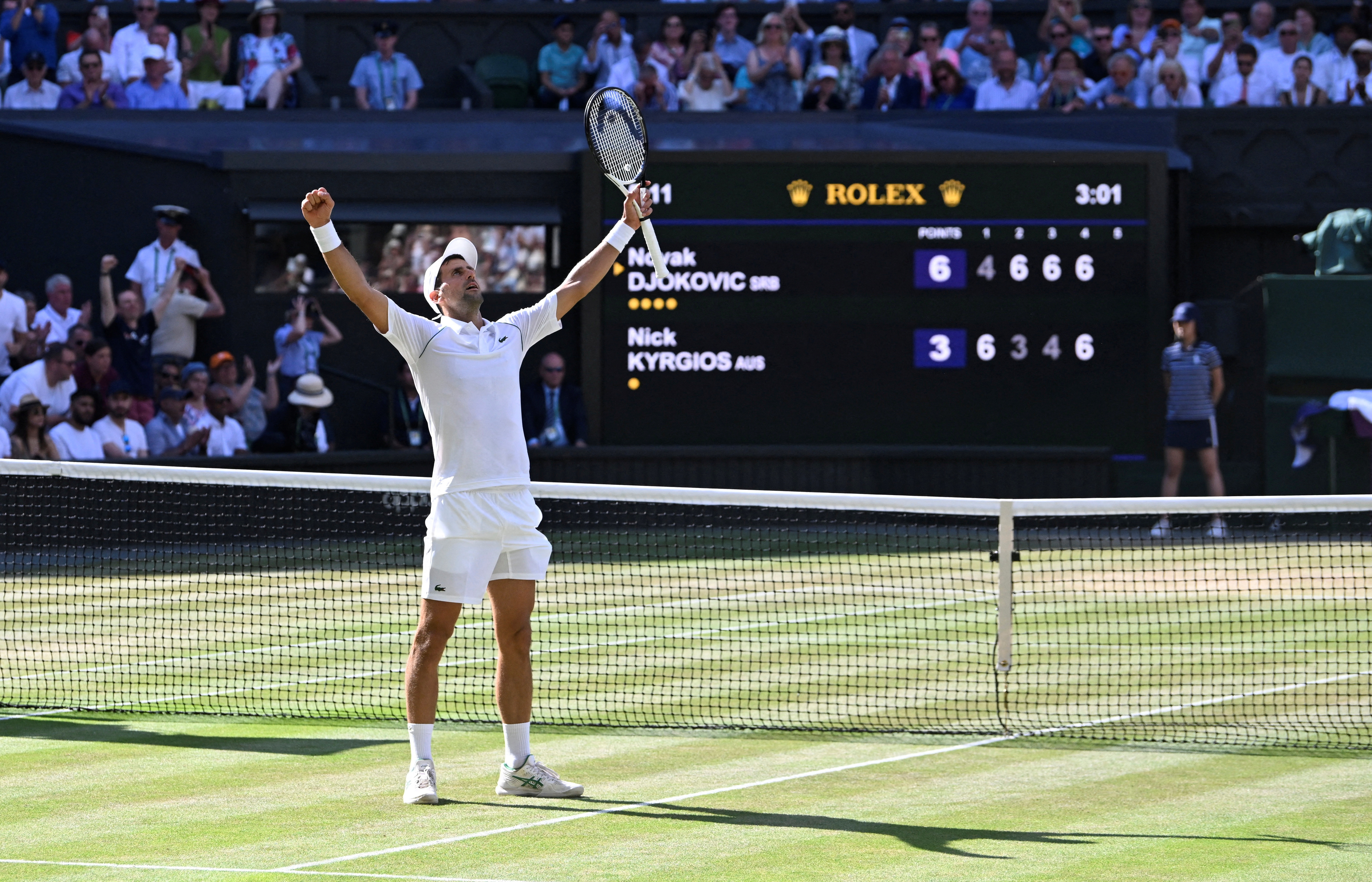 Novak Djokovic wins Wimbledon again and now plays the waiting game