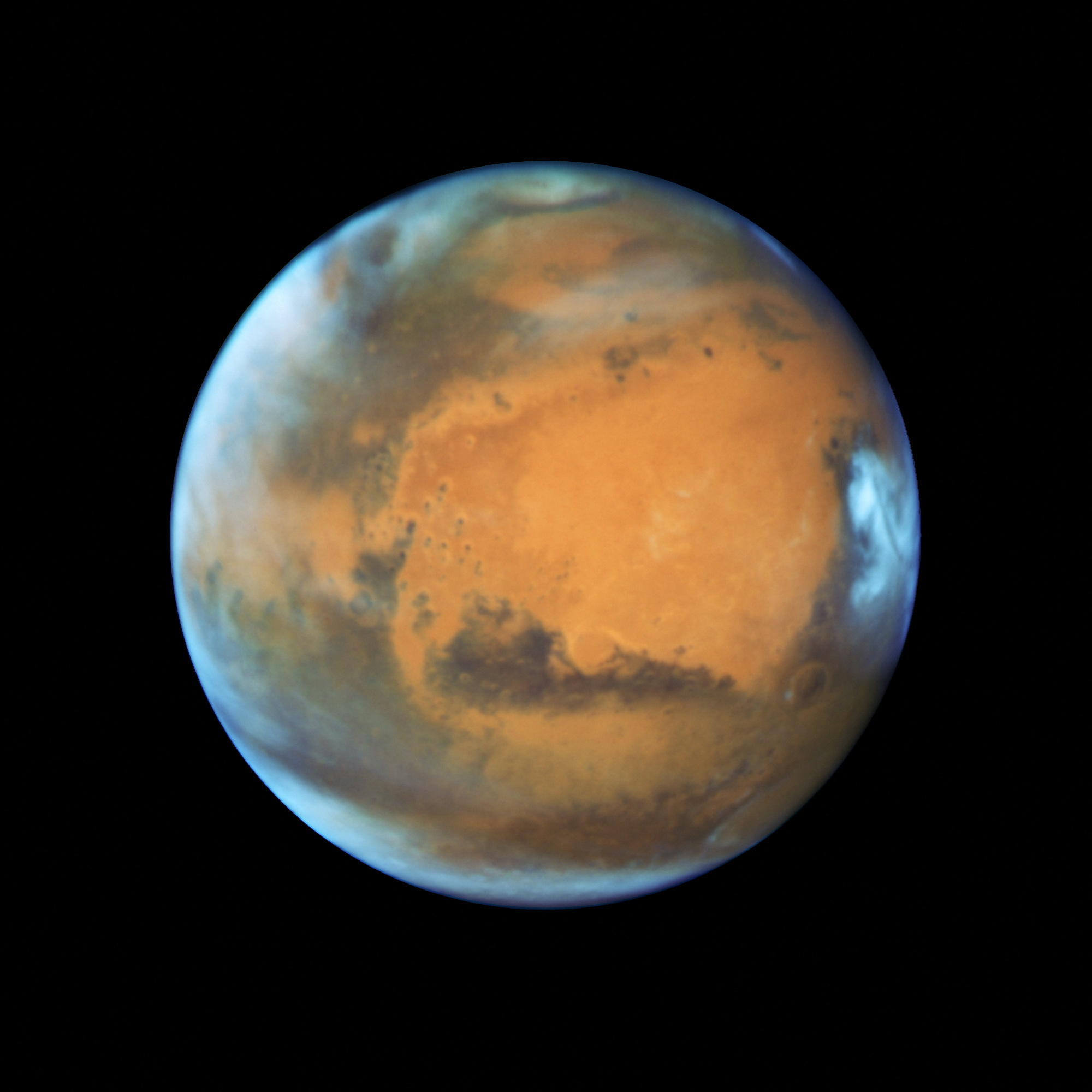El telescopio espacial James Webb posó su lente sobre Marte (NASA/Handout via Reuters)