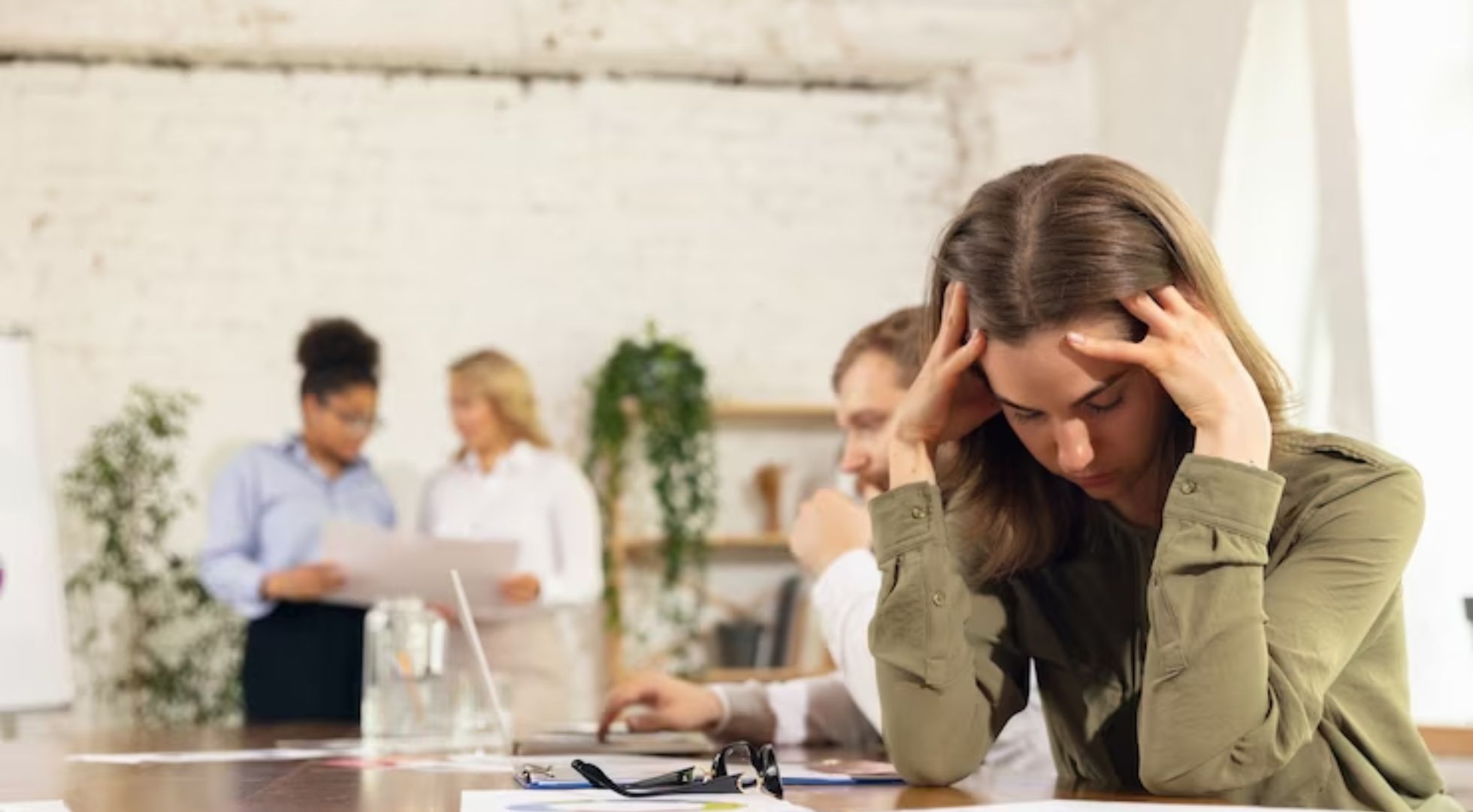 Las mujeres embarazadas muchas veces están presionadas en sus trabajos