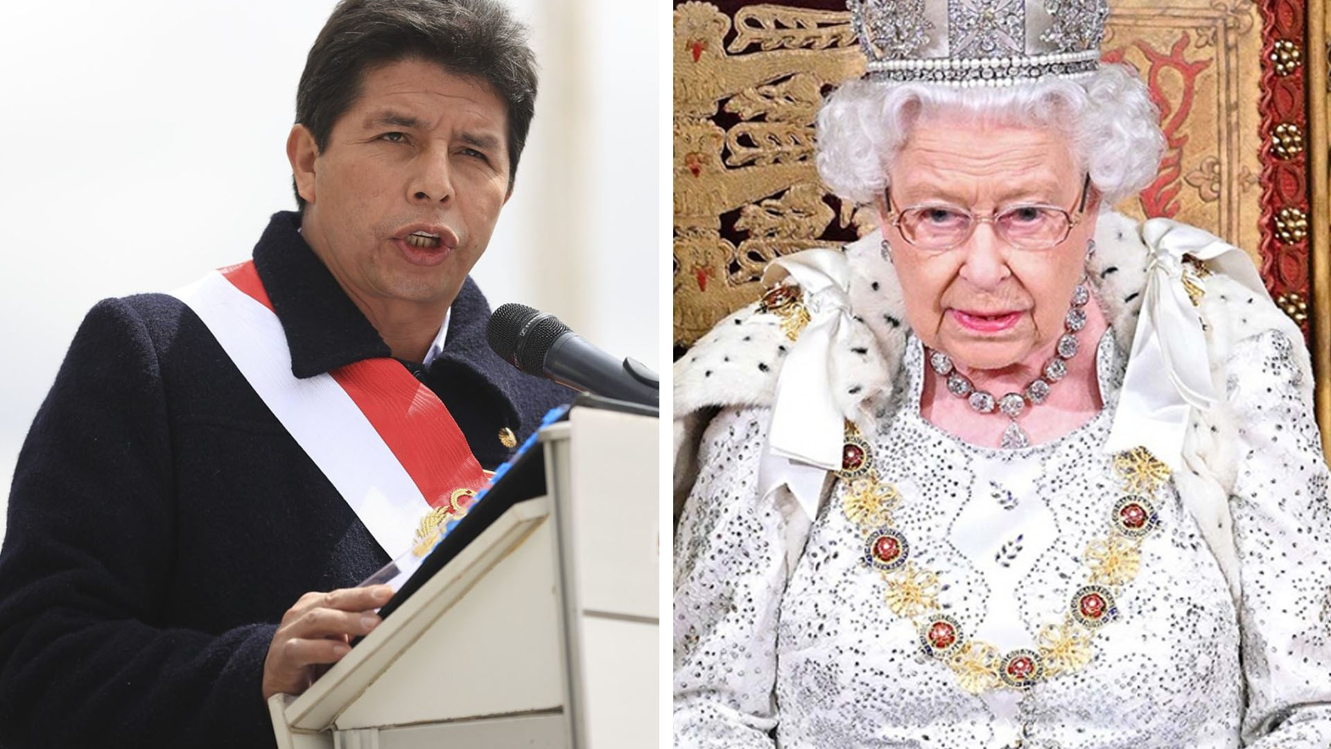 Reina Isabel II felicitó así a Pedro Castillo cuando fue electo presidente  - Infobae