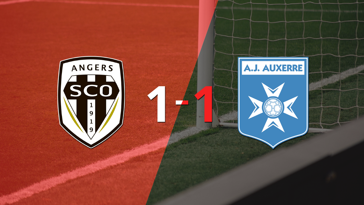 Angers y Auxerre empataron 1 a 1