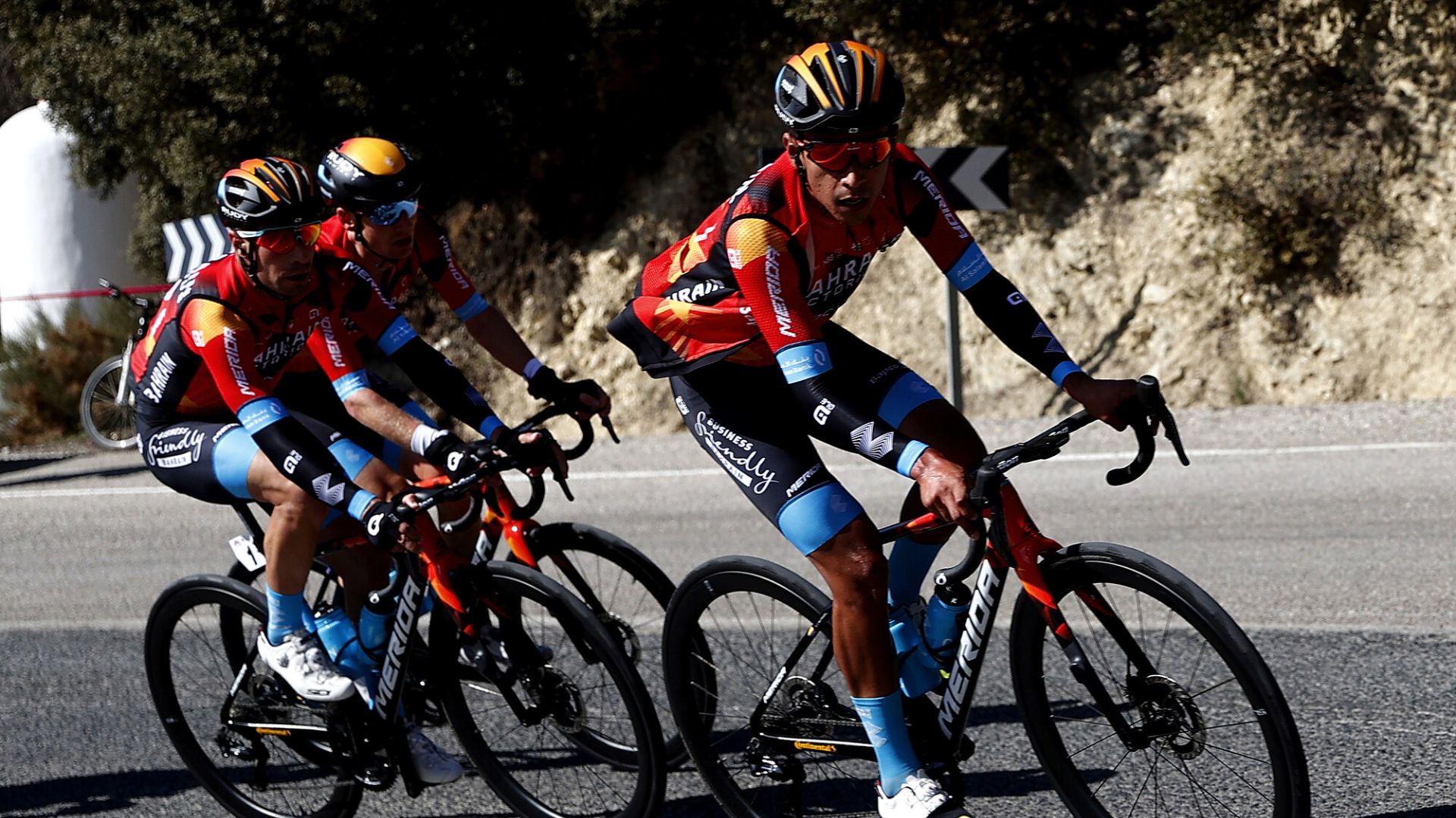 Santiago Buitrago sigue persiguiendo a Pogacar en la general de la Vuelta a Andalucía