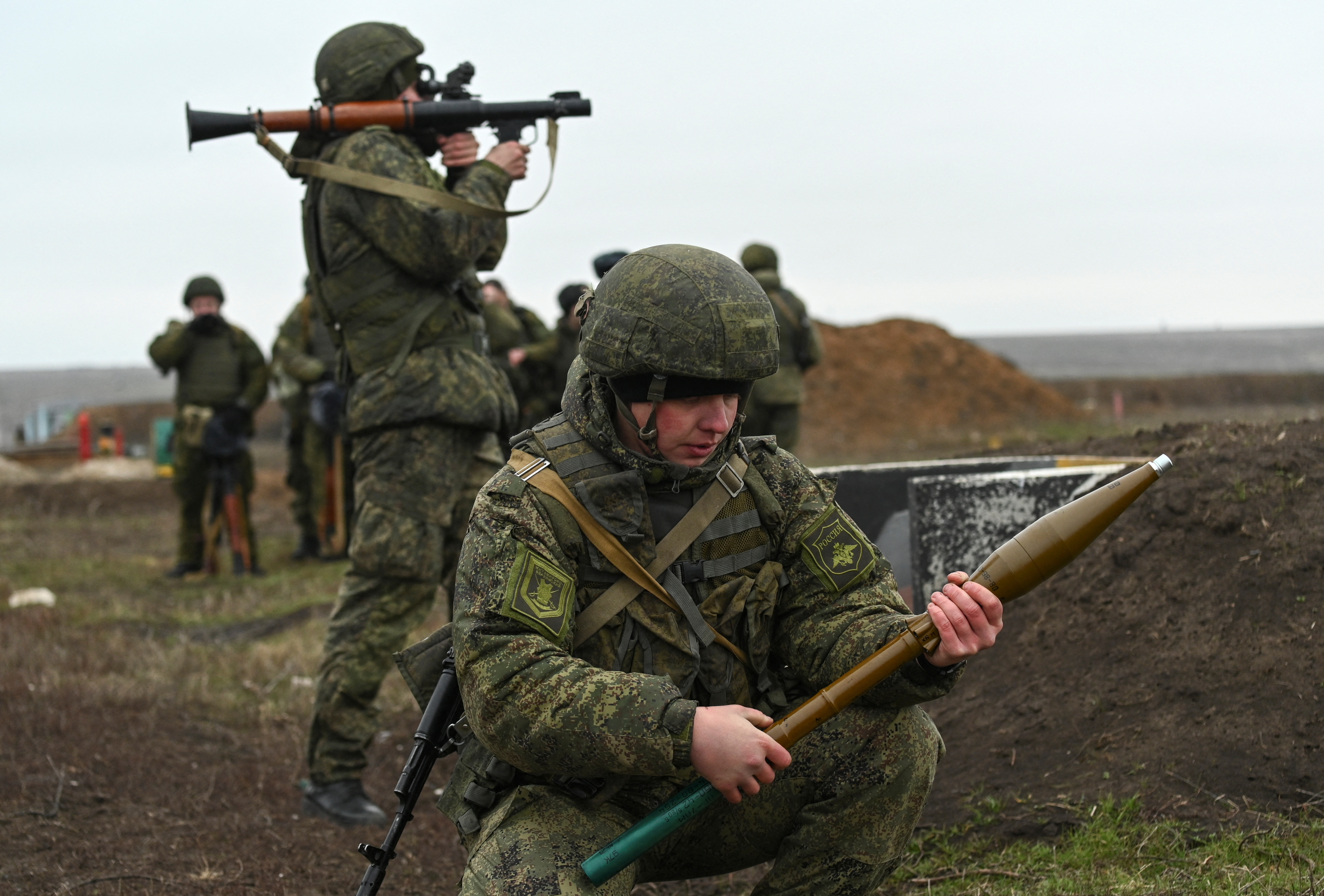 Lanzadores de granadas rusos (Foto: Reuters)