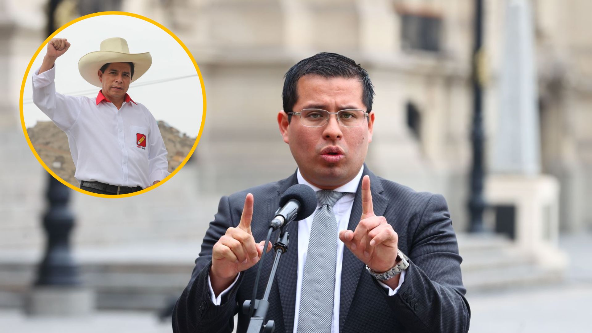 Benji Espinoza aseguró que denuncia contra presidente Pedro Castillo es un “dislate jurídico”
