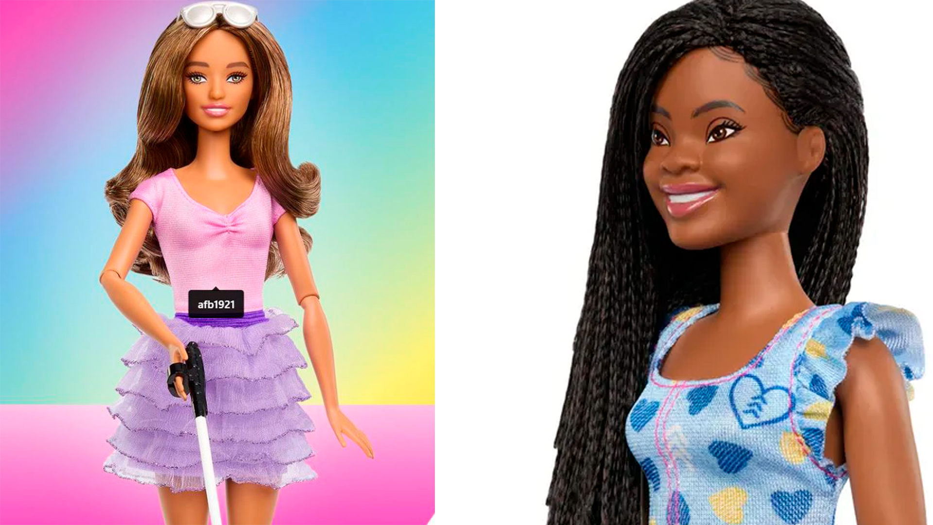 Mattel lanzo una Barbie ciega y otra con sindrome de Down para representar la diversidad Infobae