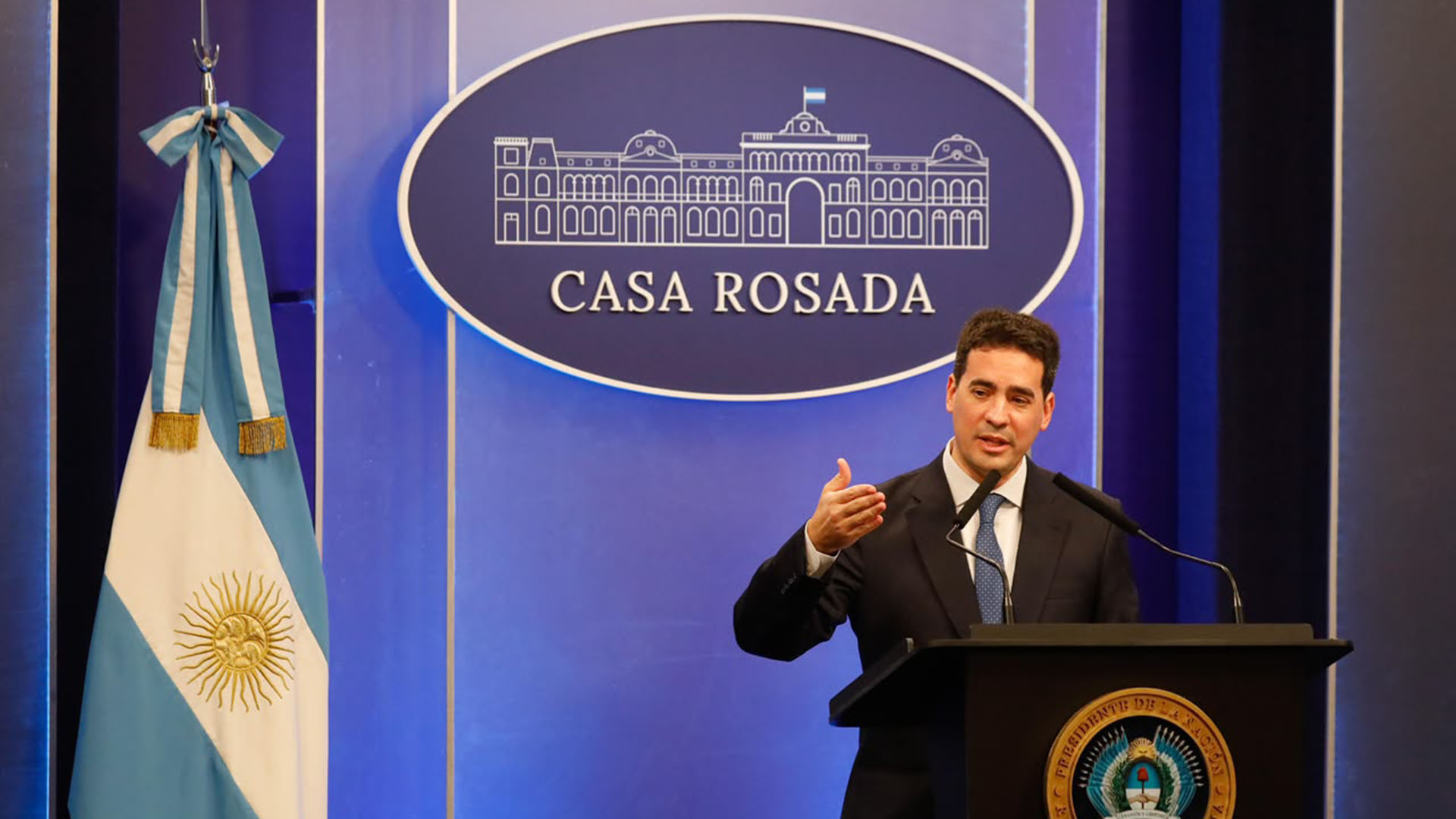 Adri&aacute;n Ravier, vocero de Milei: 