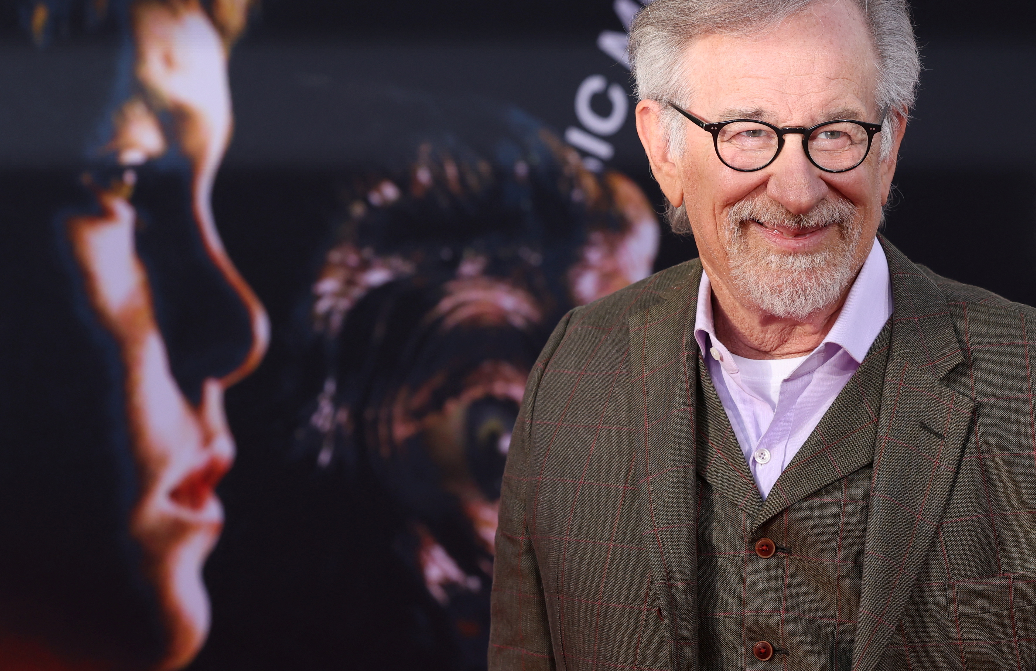 Steven Spielberg en la proyección de la película durante el TCM Classic Film Festival en Los Angeles. REUTERS/Mario Anzuoni