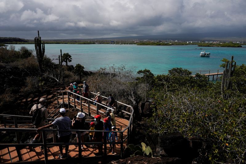 Las islas Galápagos sufren desabastecimiento de productos alimenticios porque uno de los dos barcos que proveen de insumos a las islas se dañó (REUTERS/Santiago Arcos)