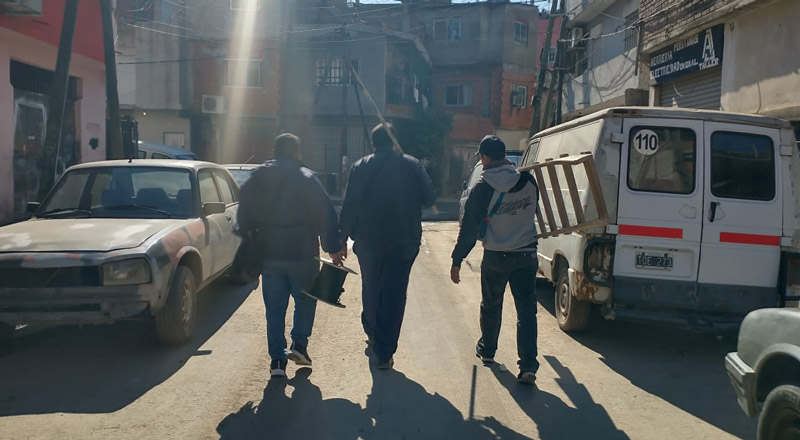 El proyecto generó siete puestos de trabajo para personas que trabajan en la instalación de los equipos en los hogares y el mantenimiento de la red. (Imagen: gentileza Proyecto Atalaya Sur)