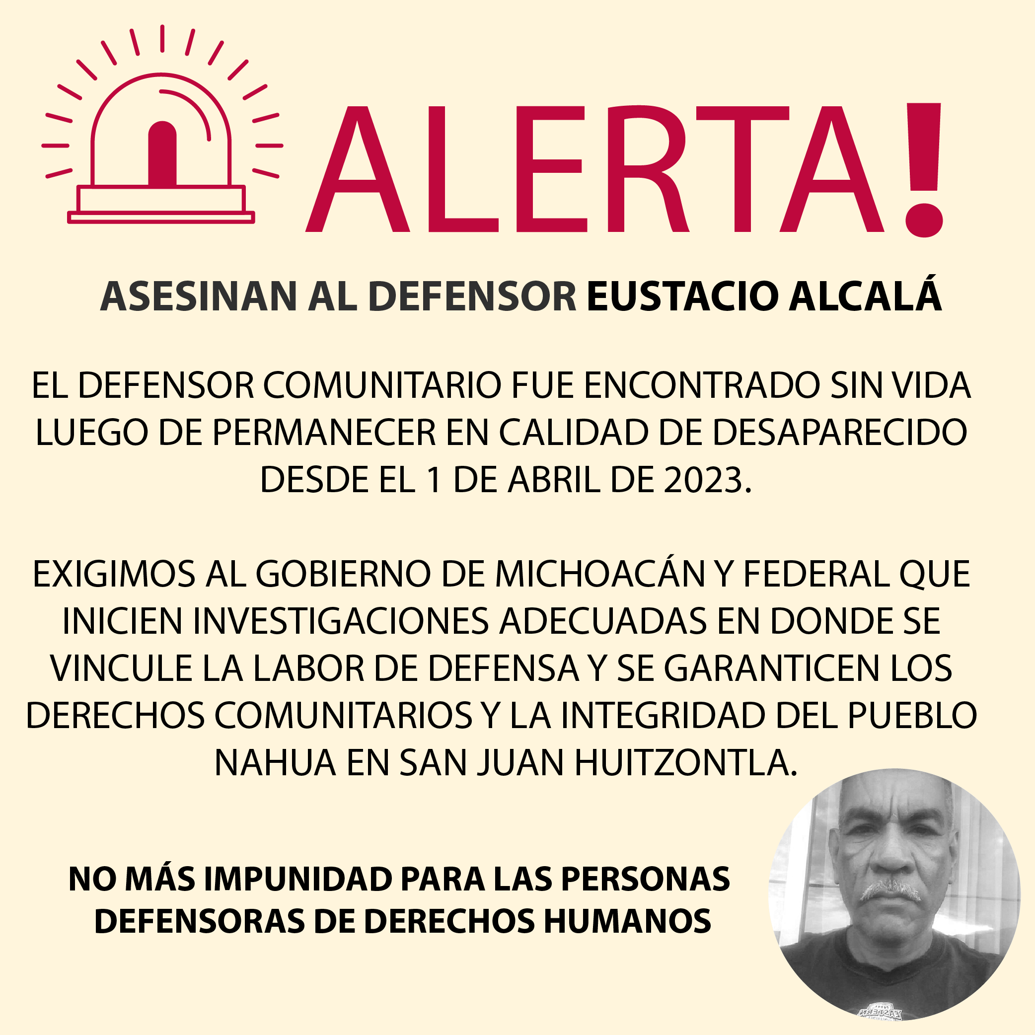 Ejecutaron a Eustacio Alcalá Díaz, defensor de medioambiente en Michoacán -  Infobae